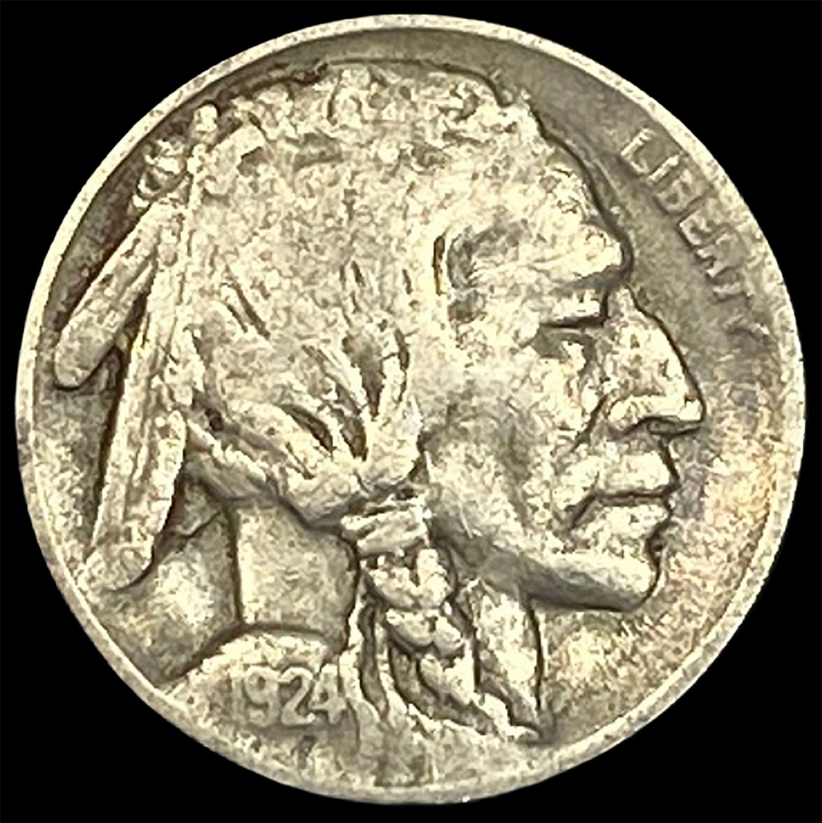 1924-S Buffalo Nickel LIGHTLY CIRCULATED (1 of 2)