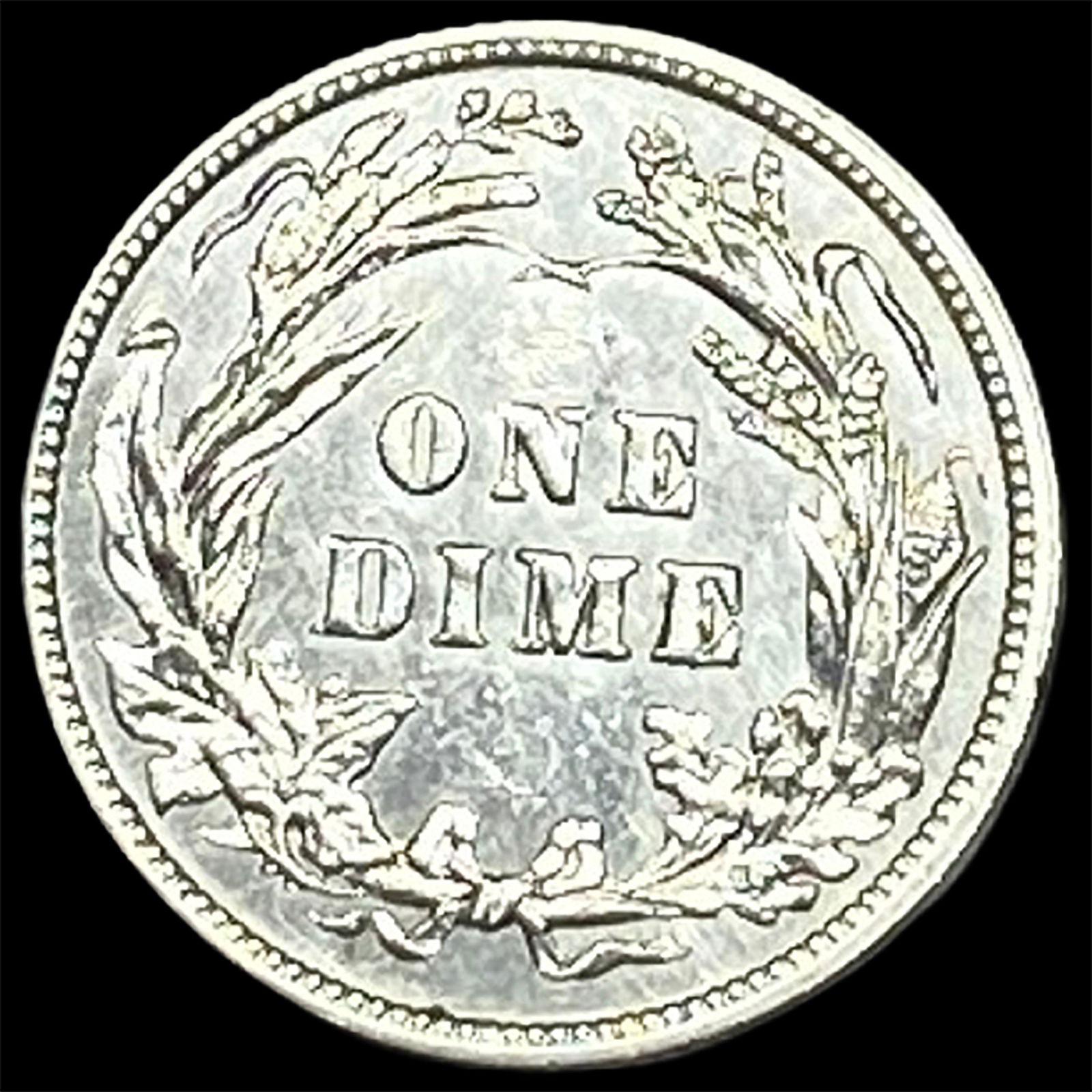 1900 Silver Barber Dime CLOSELY UNCIRCULATED - 2
