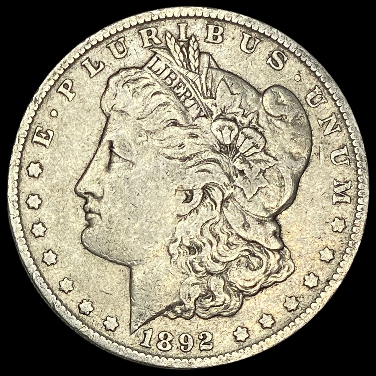 1892-O Silver Morgan Dollar ABOUT UNCIRCULATED: 1892-O Silver Morgan Dollar ABOUT UNCIRCULATED