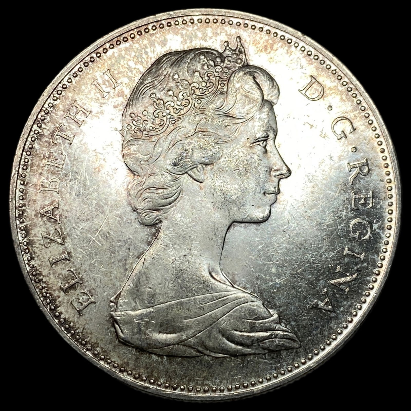 1965 Silver Canadian Dollar UNCIRCULATED (1 of 2)