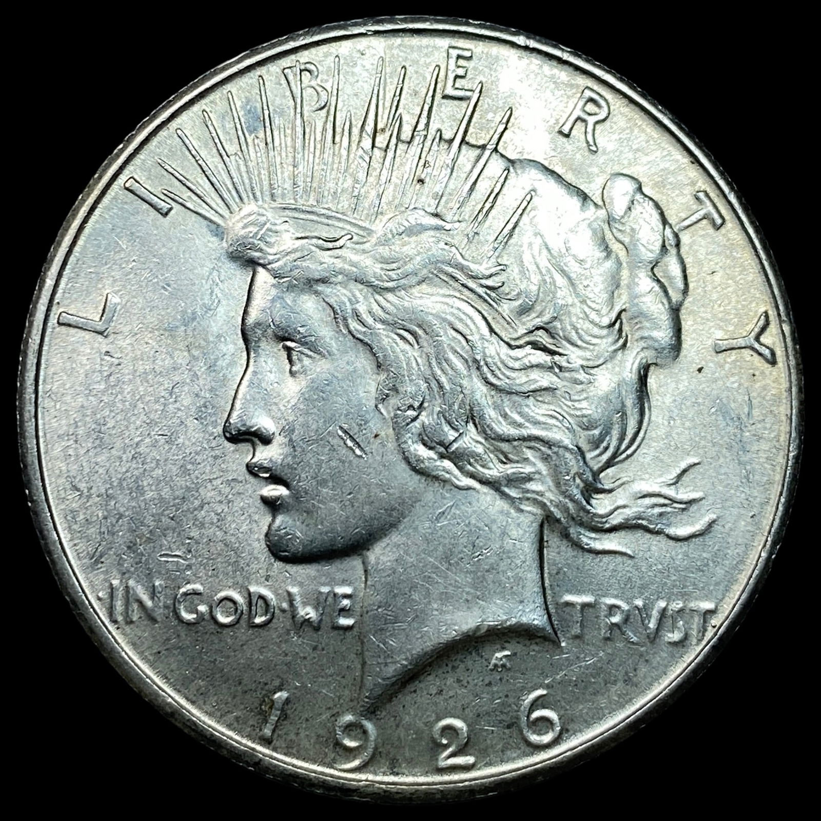 1926-S Silver Peace Dollar UNCIRCULATED: 1926-S Silver Peace Dollar UNCIRCULATED