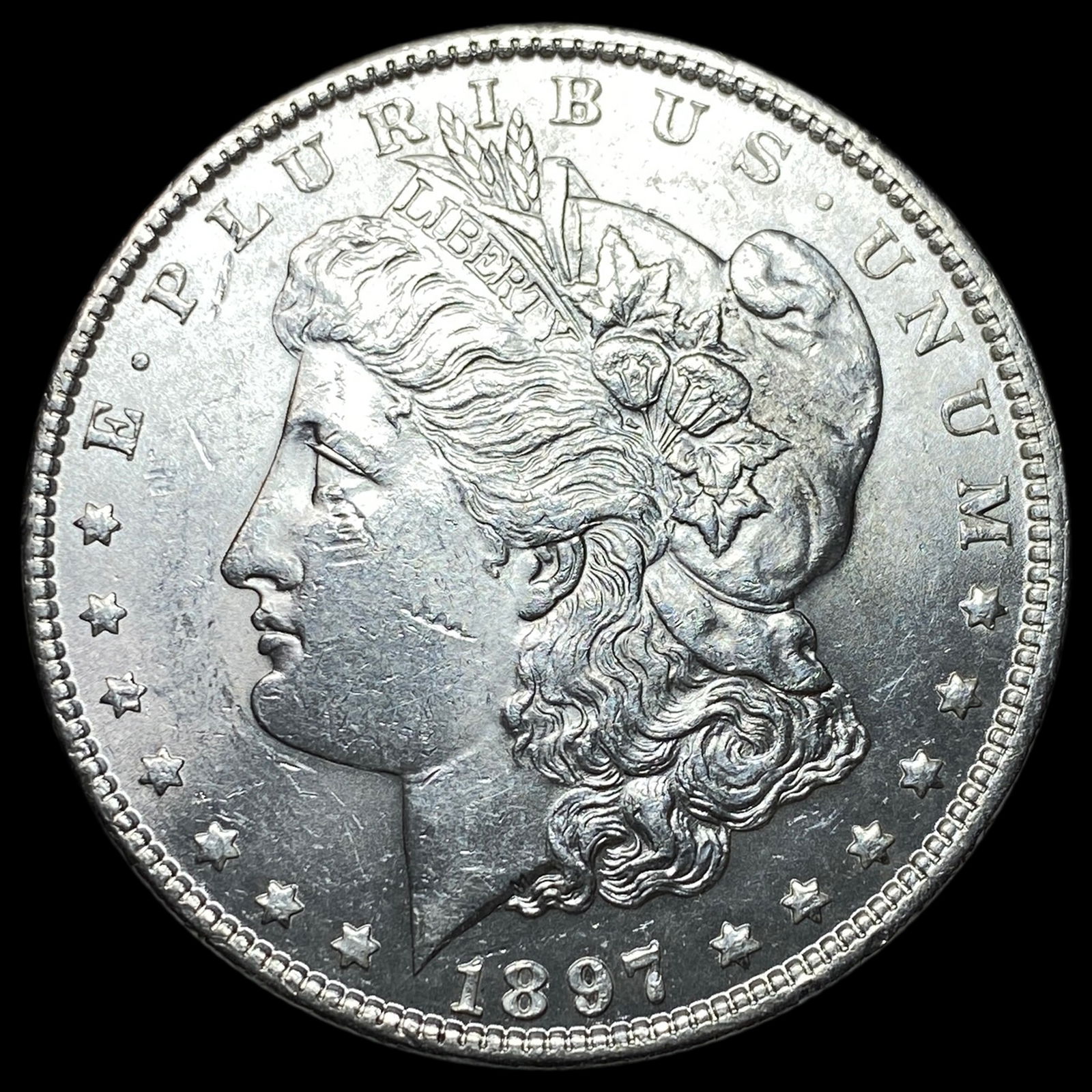 1897 Silver Morgan Dollar UNCIRCULATED: 1897 Silver Morgan Dollar UNCIRCULATED