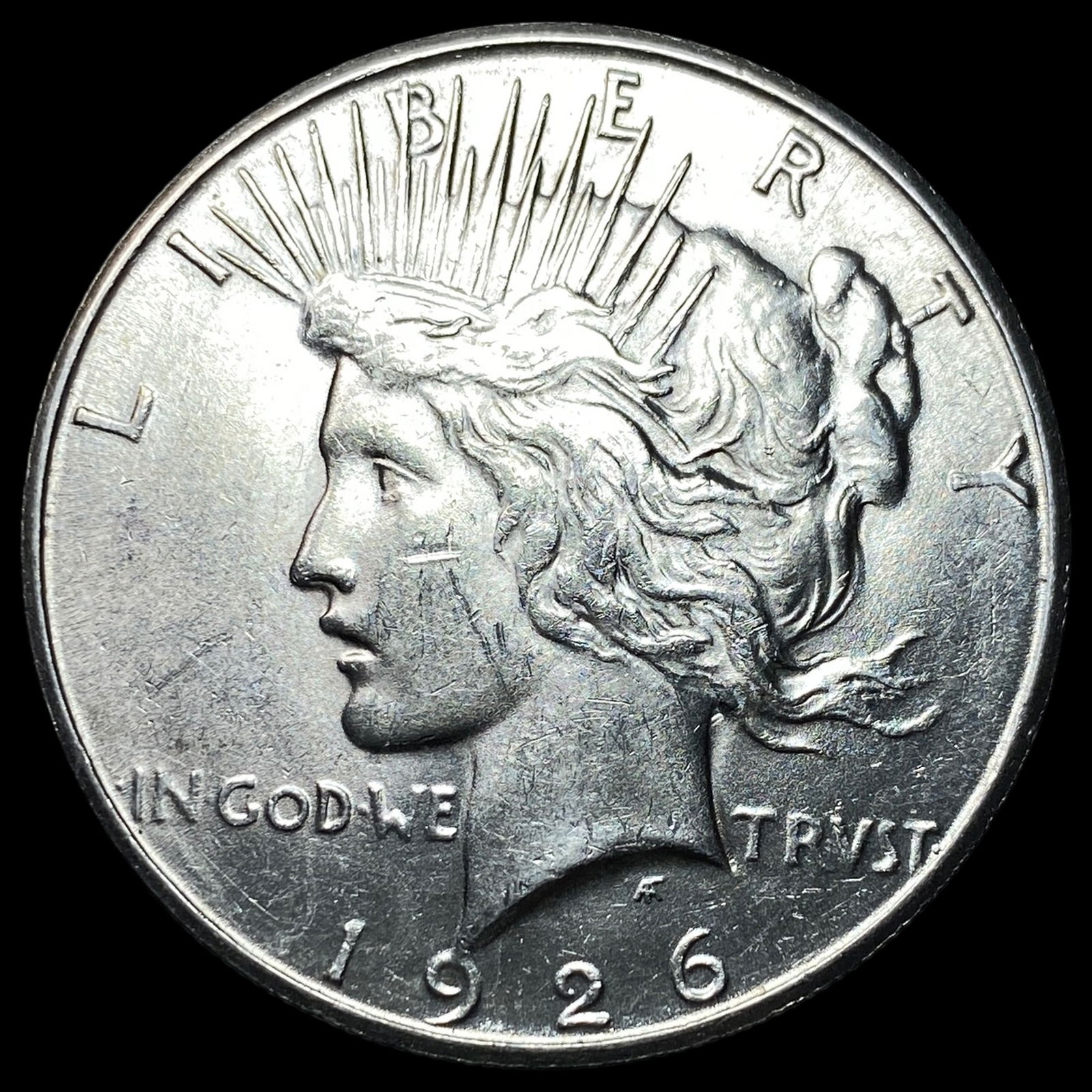 1926-S Silver Peace Dollar UNCIRCULATED (1 of 2)