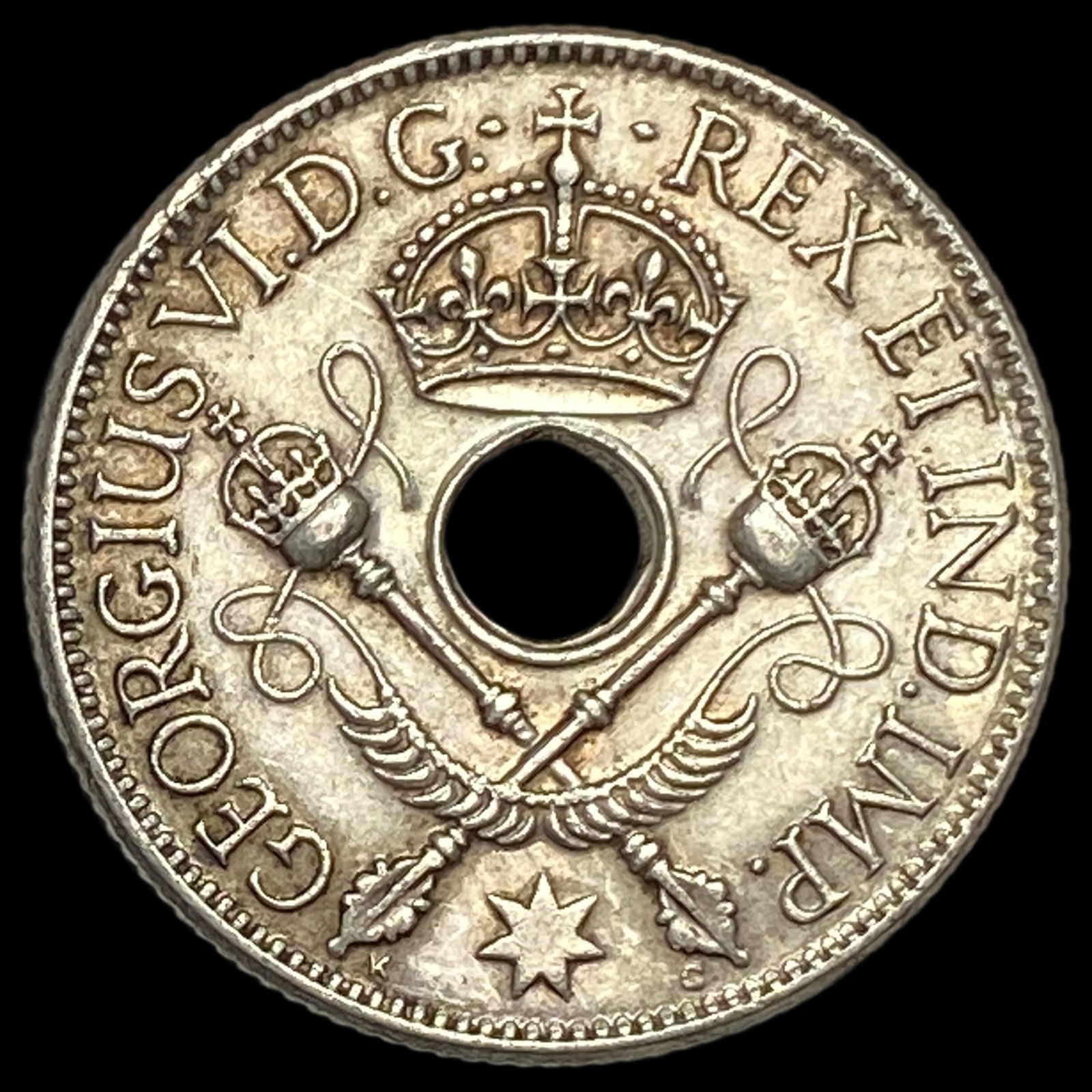 1938 New Guinea Silver Shilling UNCIRCULATED (1 of 2)