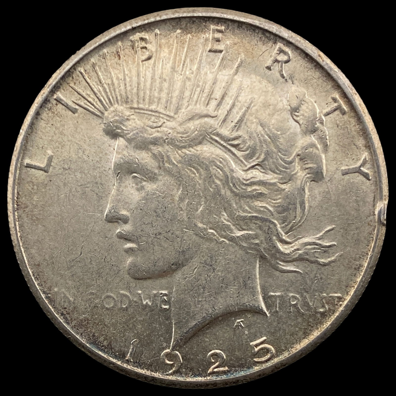 1925-S Silver Peace Dollar UNCIRCULATED (1 of 2)