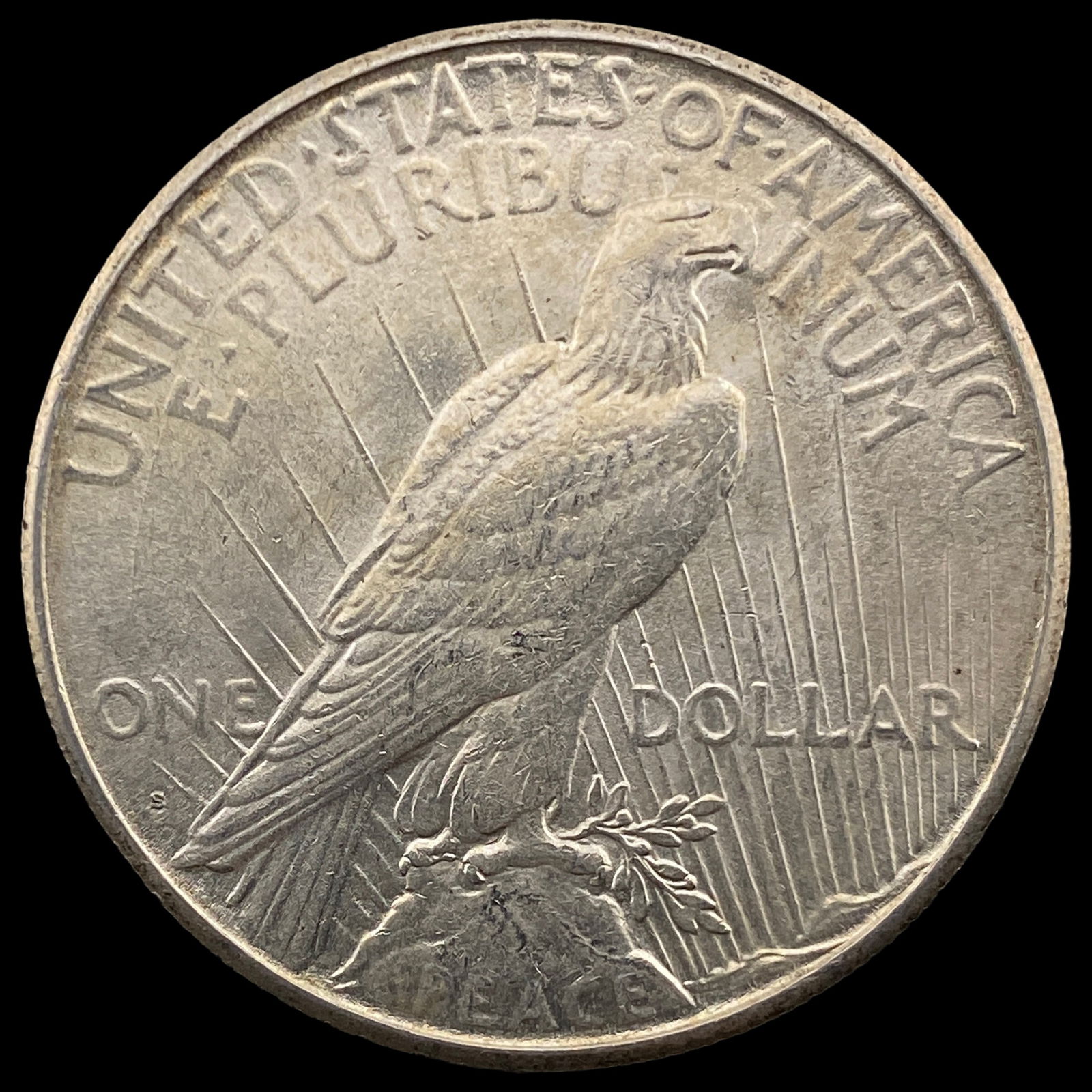 1925-S Silver Peace Dollar UNCIRCULATED - 2