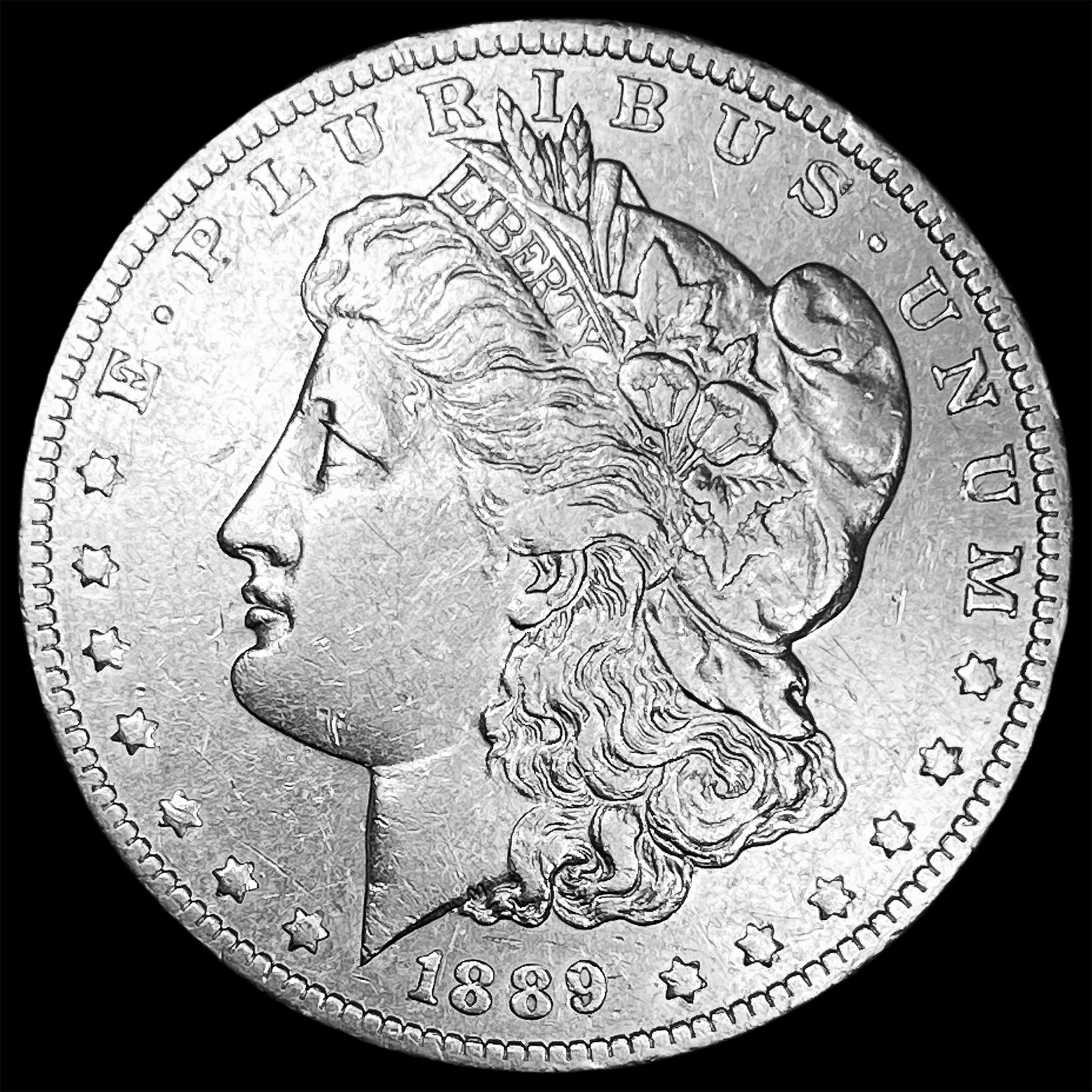 1889-O Morgan Silver Dollar CLOSELY UNCIRCULATED: 1889-O Morgan Silver Dollar CLOSELY UNCIRCULATED