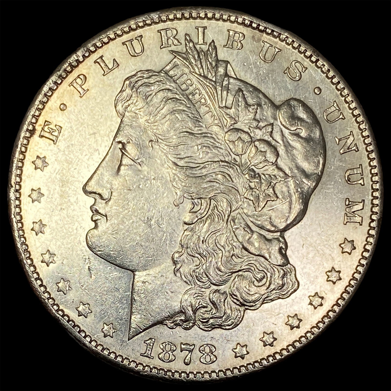 1878-S Silver Morgan Dollar UNCIRCULATED: 1878-S Silver Morgan Dollar UNCIRCULATED