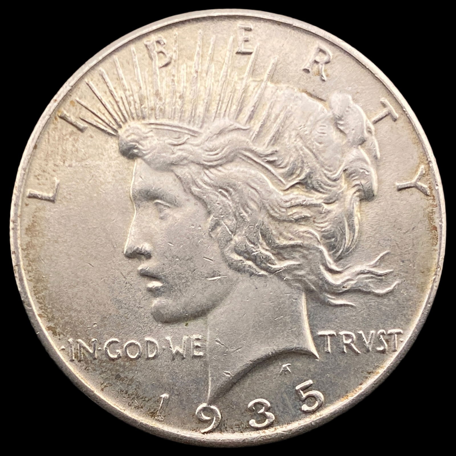 1935 Silver Peace Dollar UNCIRCULATED: 1935 Silver Peace Dollar UNCIRCULATED