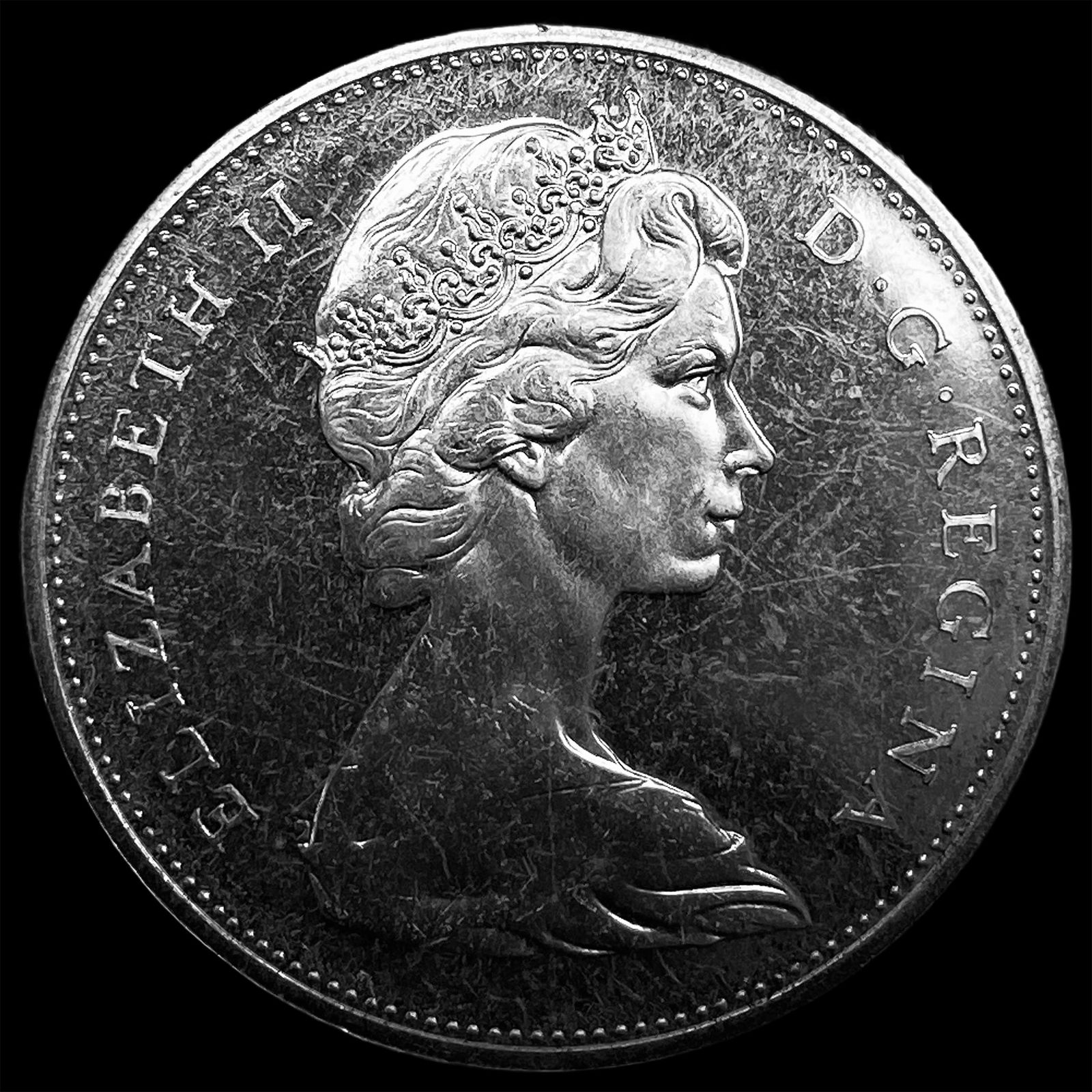 1965 Canada Silver Dollar GEM BU (1 of 2)