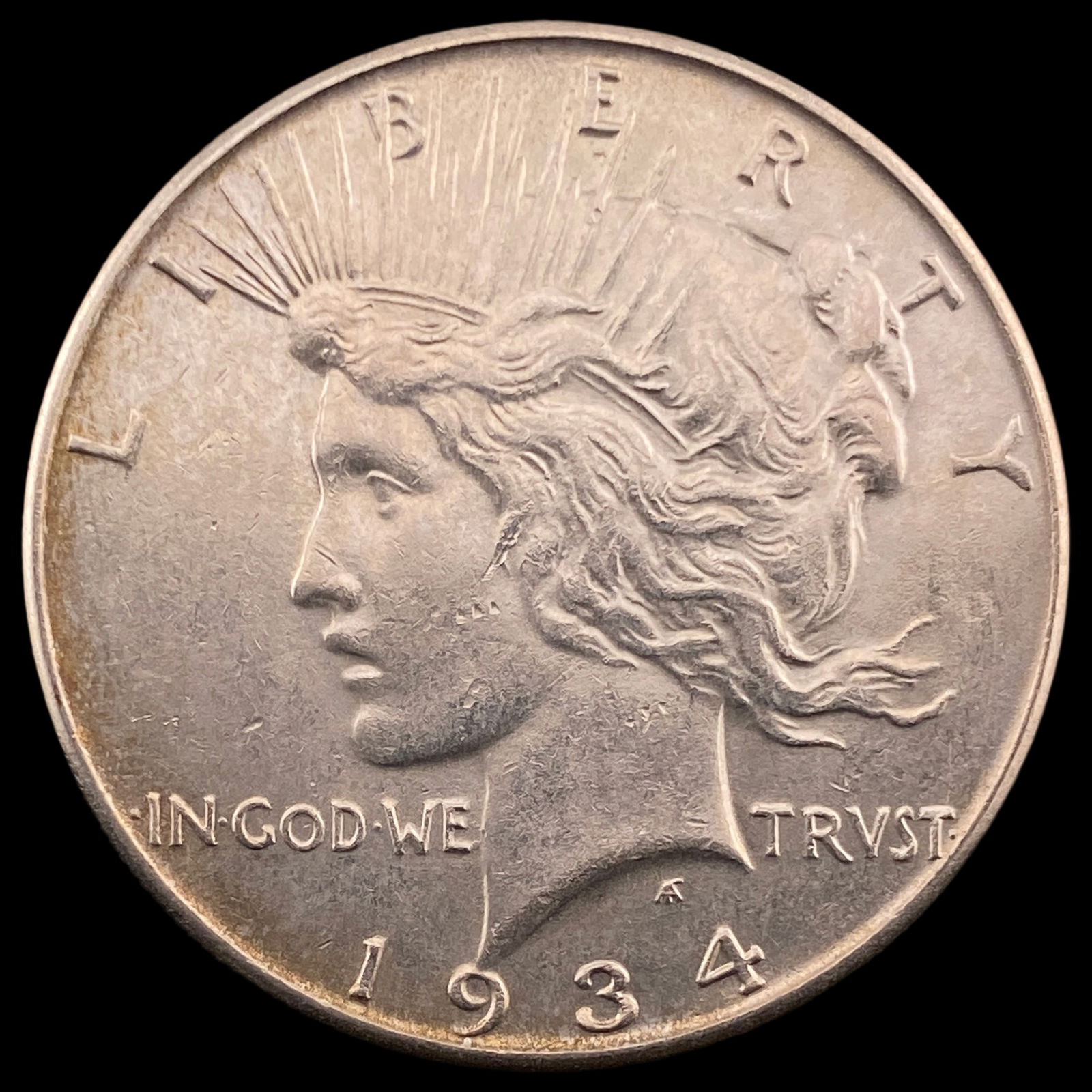 1934 Peace Silver Dollar CLOSELY UNCIRCULATED (1 of 2)