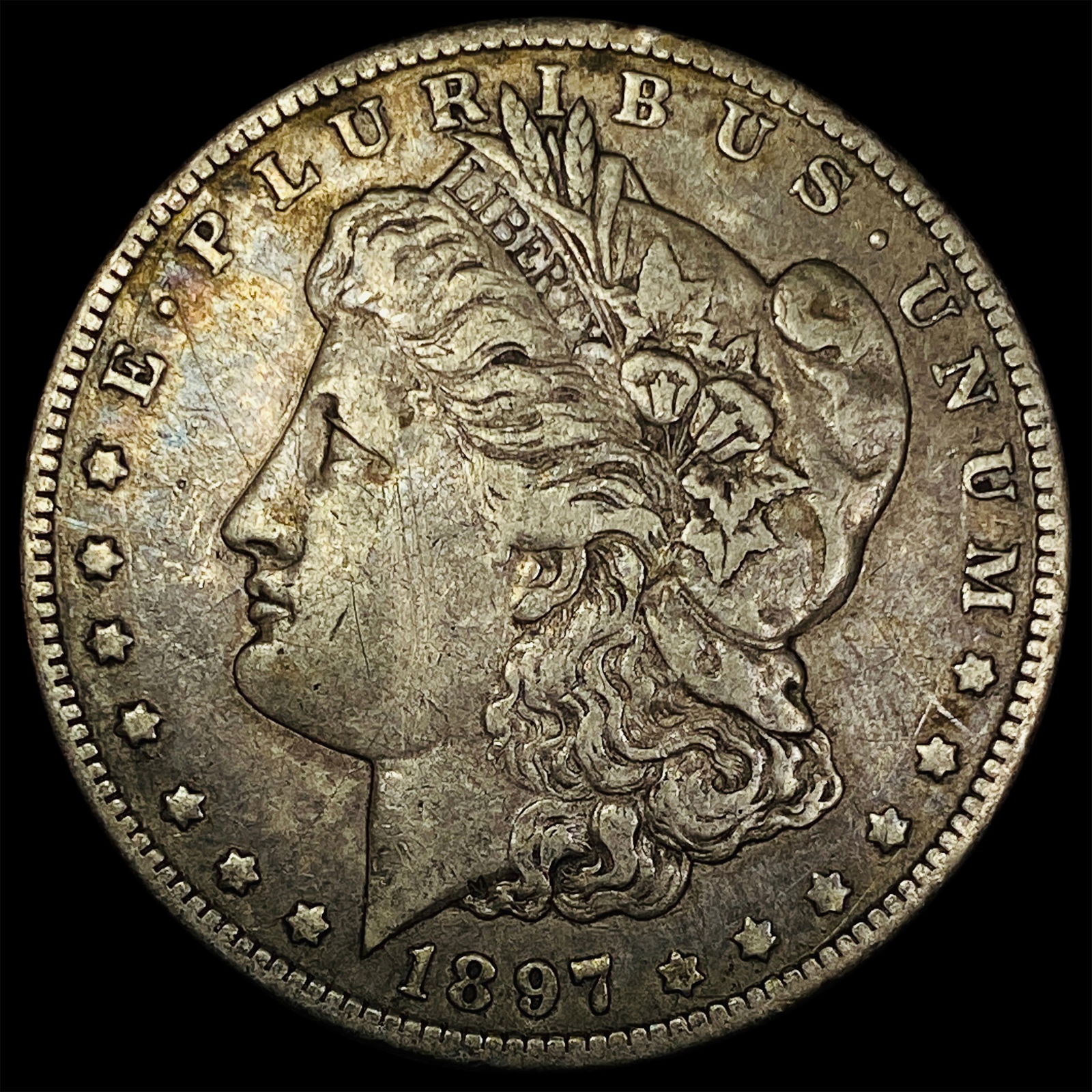 1897-O Silver Morgan Dollar ABOUT UNCIRCULATED: 1897-O Silver Morgan Dollar ABOUT UNCIRCULATED
