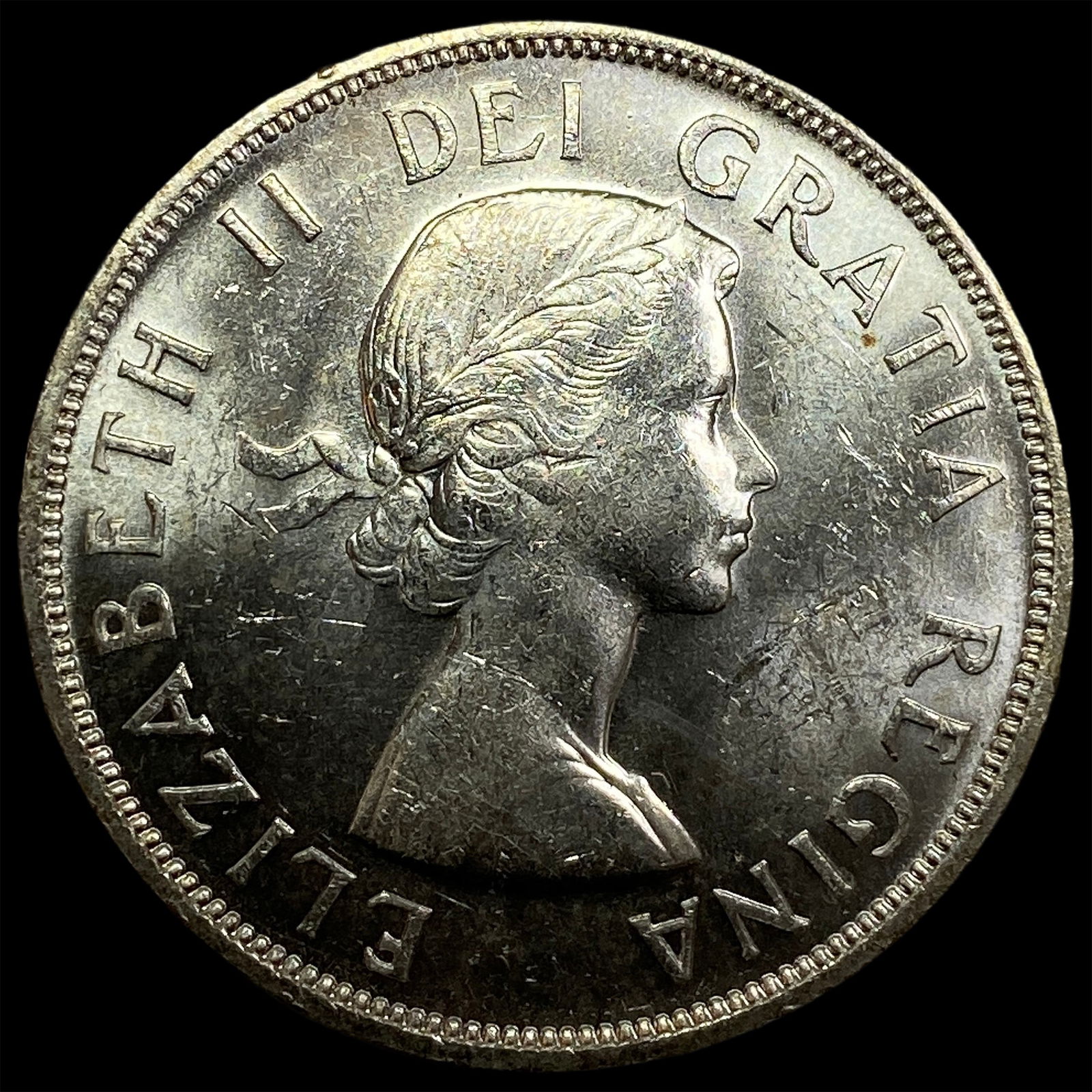 1958 Canada Silver Dollar SUPERB GEM BU (1 of 2)