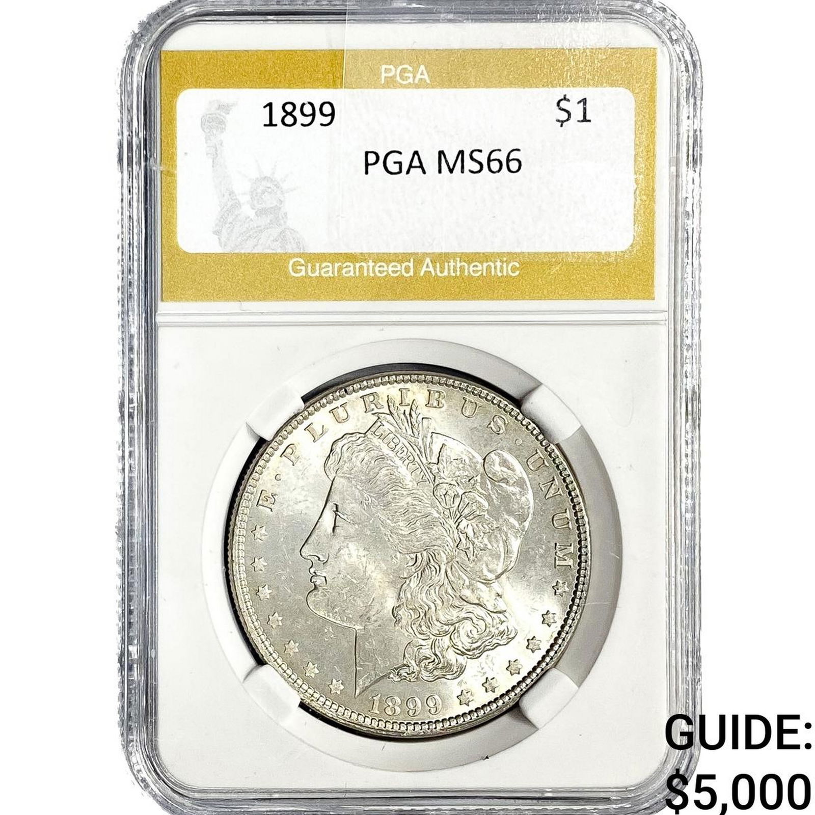1899 Morgan Silver Dollar PGA MS66 (1 of 2)