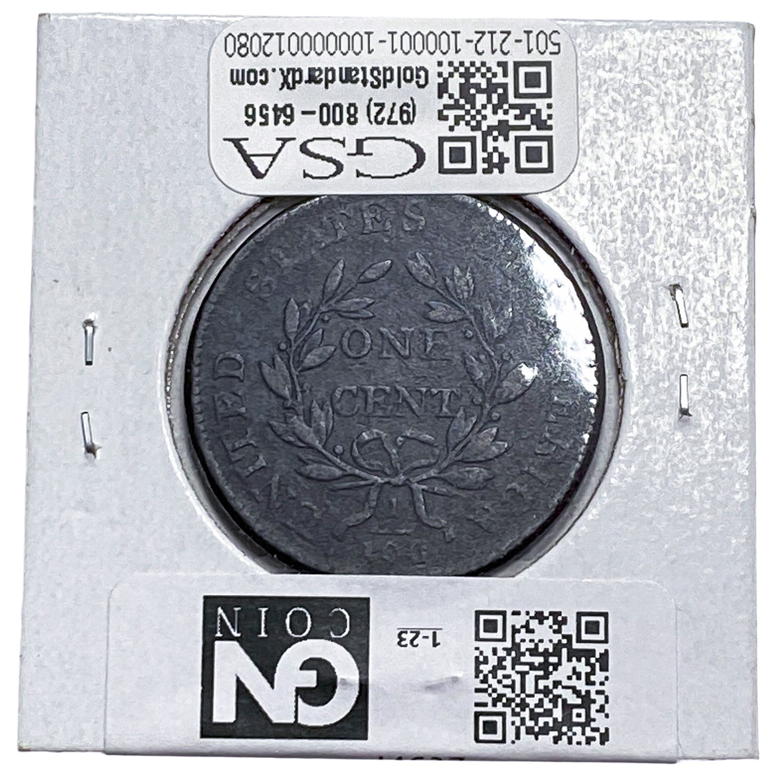 1803 Draped Bust Large Cent - 2