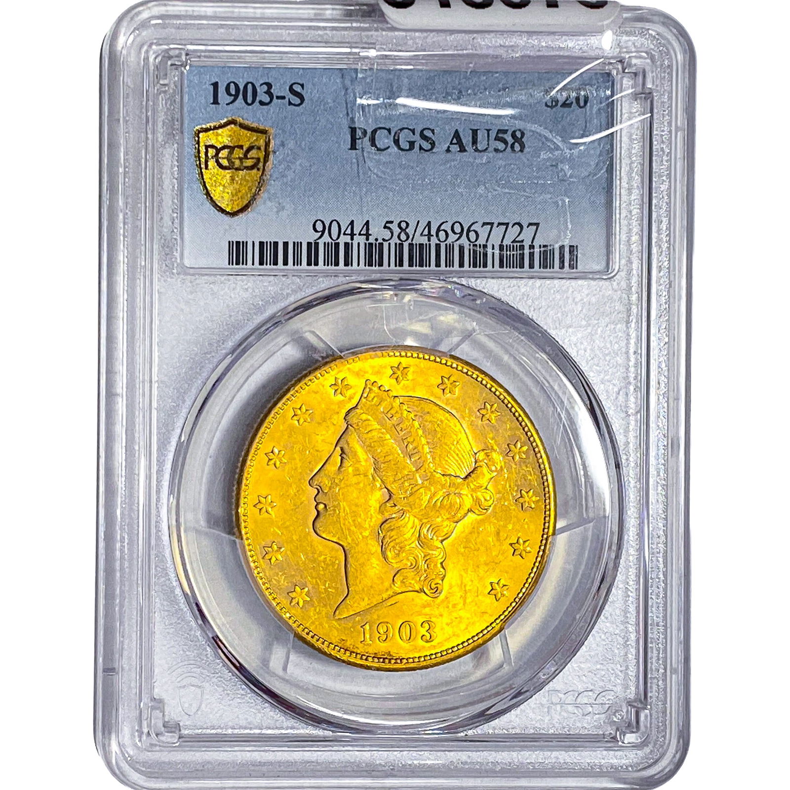 1903-S $20 Gold Double Eagle PCGS AU58 (1 of 2)