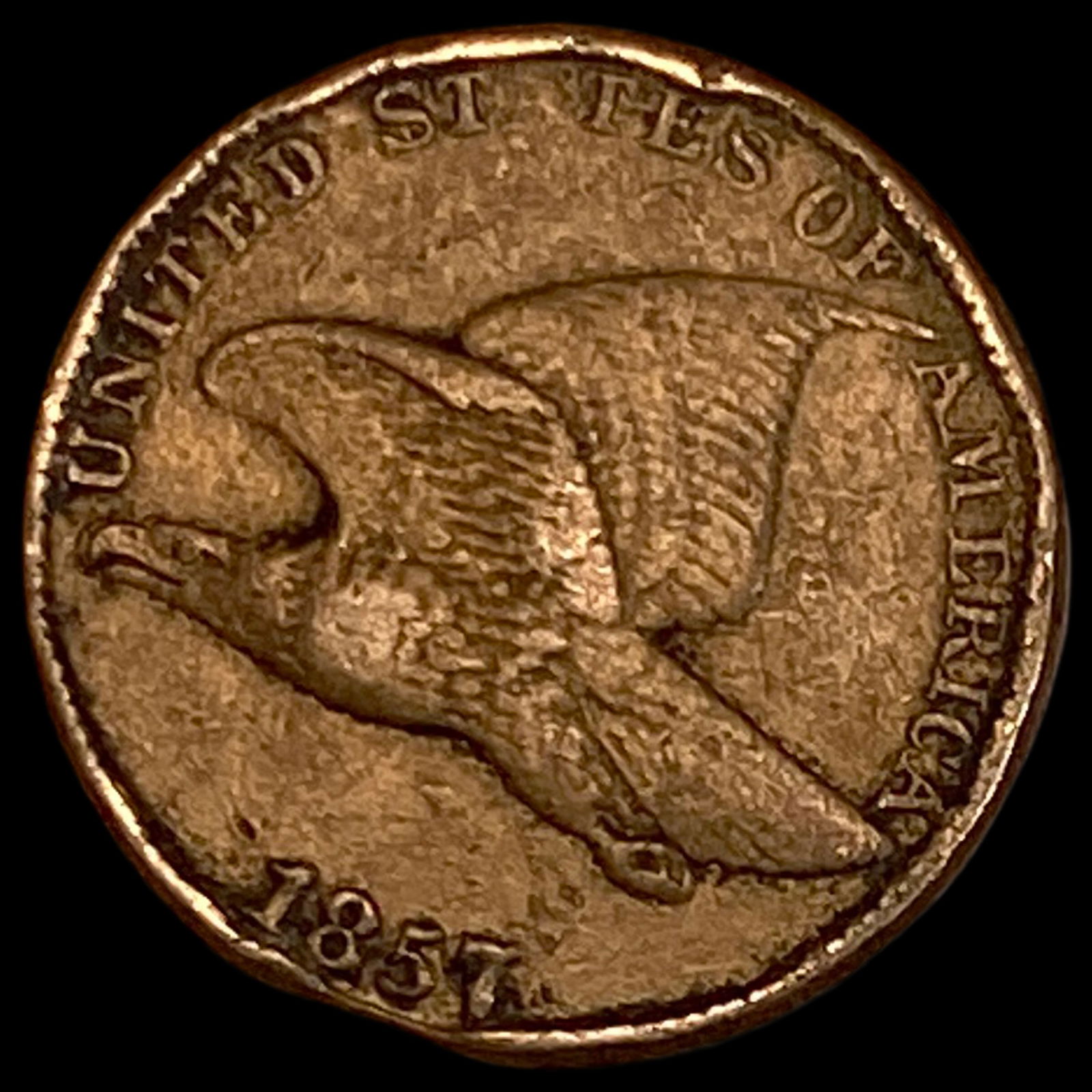 1857 Flying Eagle Cent HIGH GRADE: 1857 Flying Eagle Cent HIGH GRADE