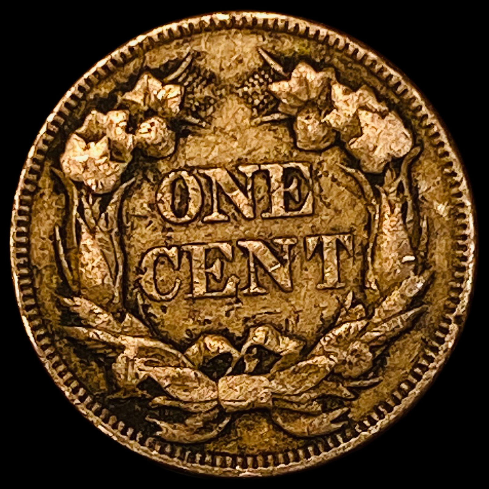 1857 Flying Eagle Cent LIGHTLY CIRCULATED - 2
