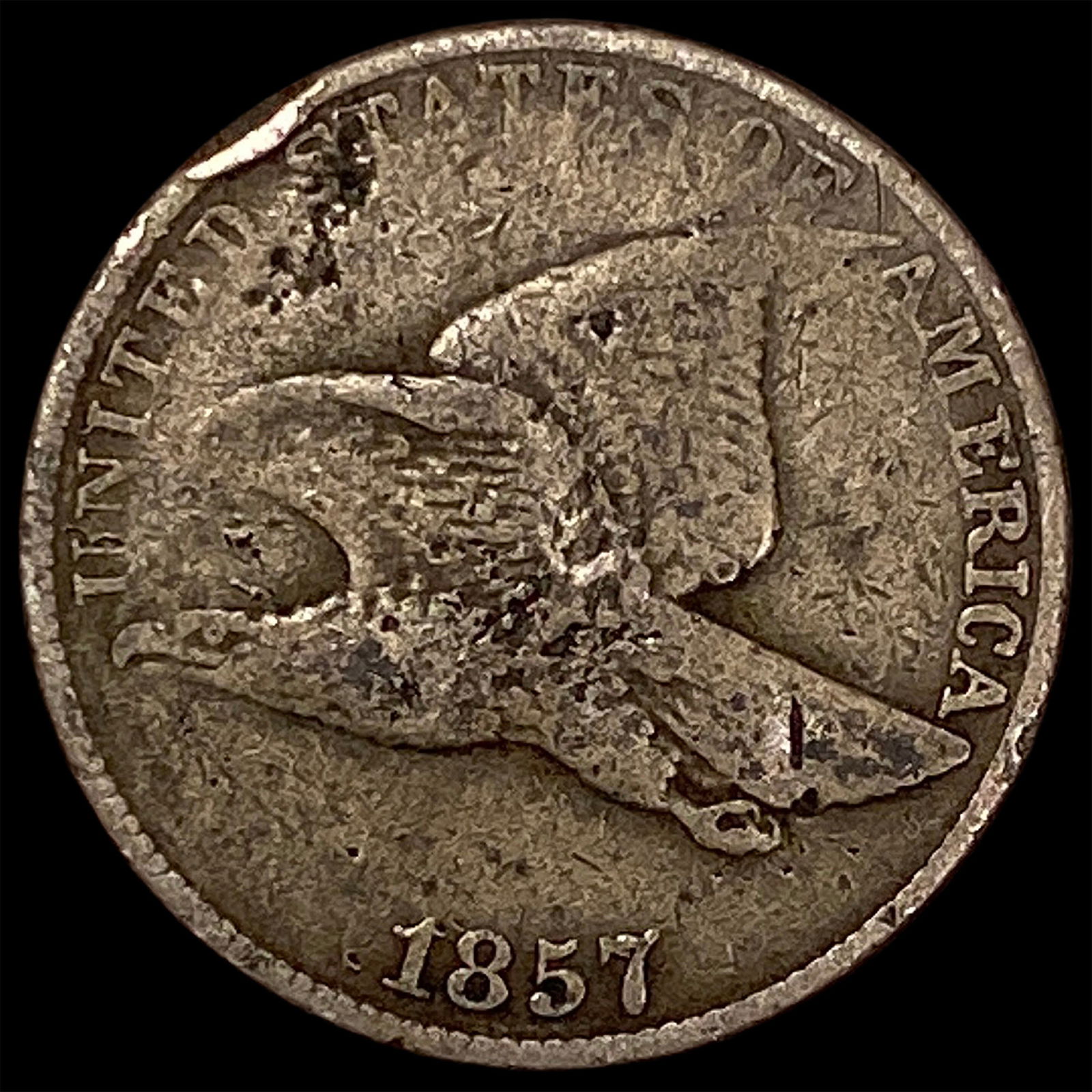 1857 Flying Eagle Cent HIGH GRADE: 1857 Flying Eagle Cent HIGH GRADE