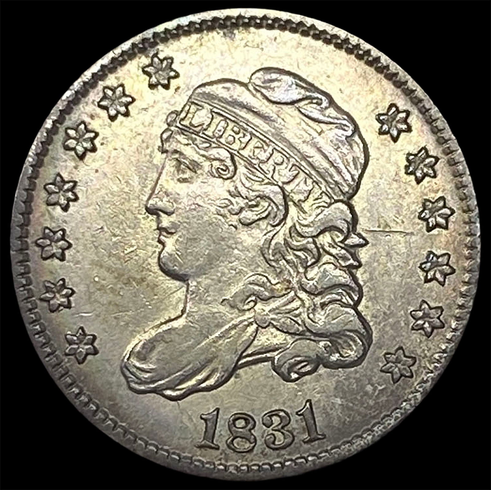 1831 Capped Bust Silver 5 Cents UNCIRCULATED: 1831 Capped Bust Silver 5 Cents UNCIRCULATED