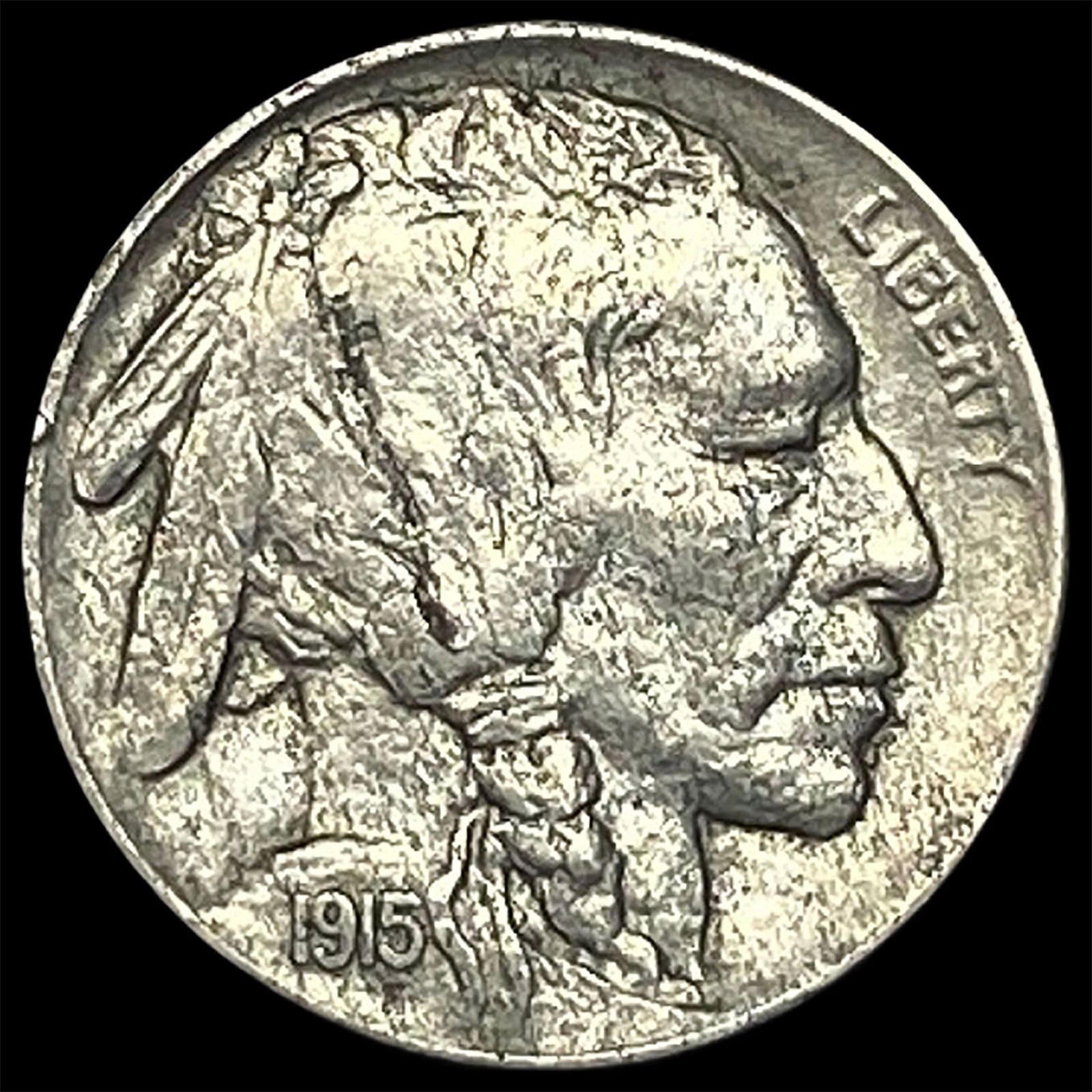 1915-D Buffalo Nickel CLOSELY UNCIRCULATED: 1915-D Buffalo Nickel CLOSELY UNCIRCULATED