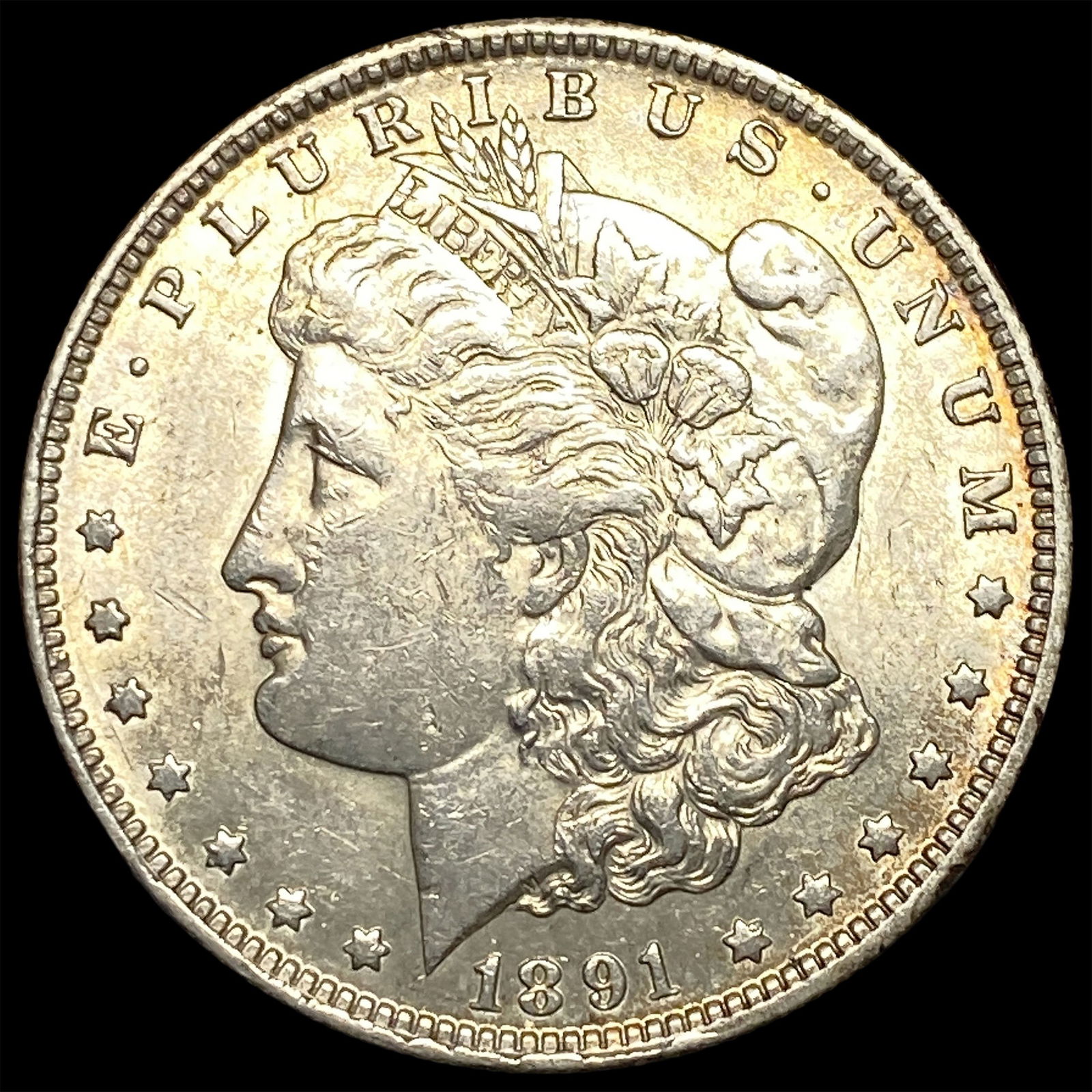 1891-O Silver Morgan Dollar CHOICE AU (1 of 2)