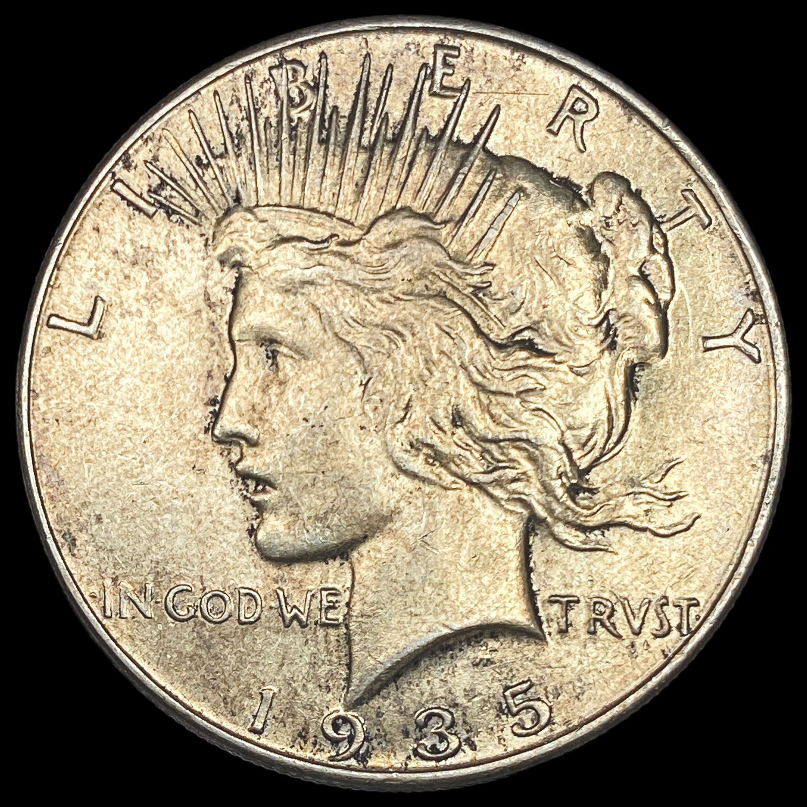 1935 Silver Peace Dollar UNCIRCULATED: 1935 Silver Peace Dollar UNCIRCULATED