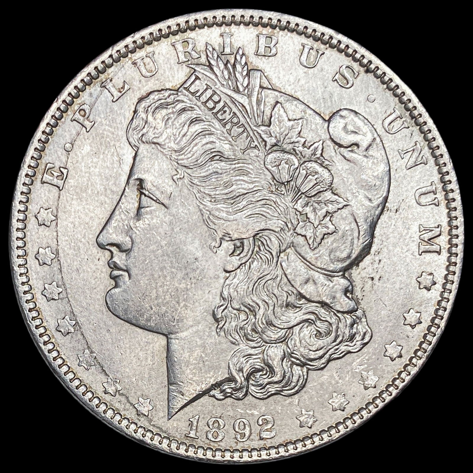 1892 Morgan Silver Dollar CHOICE BU (1 of 2)