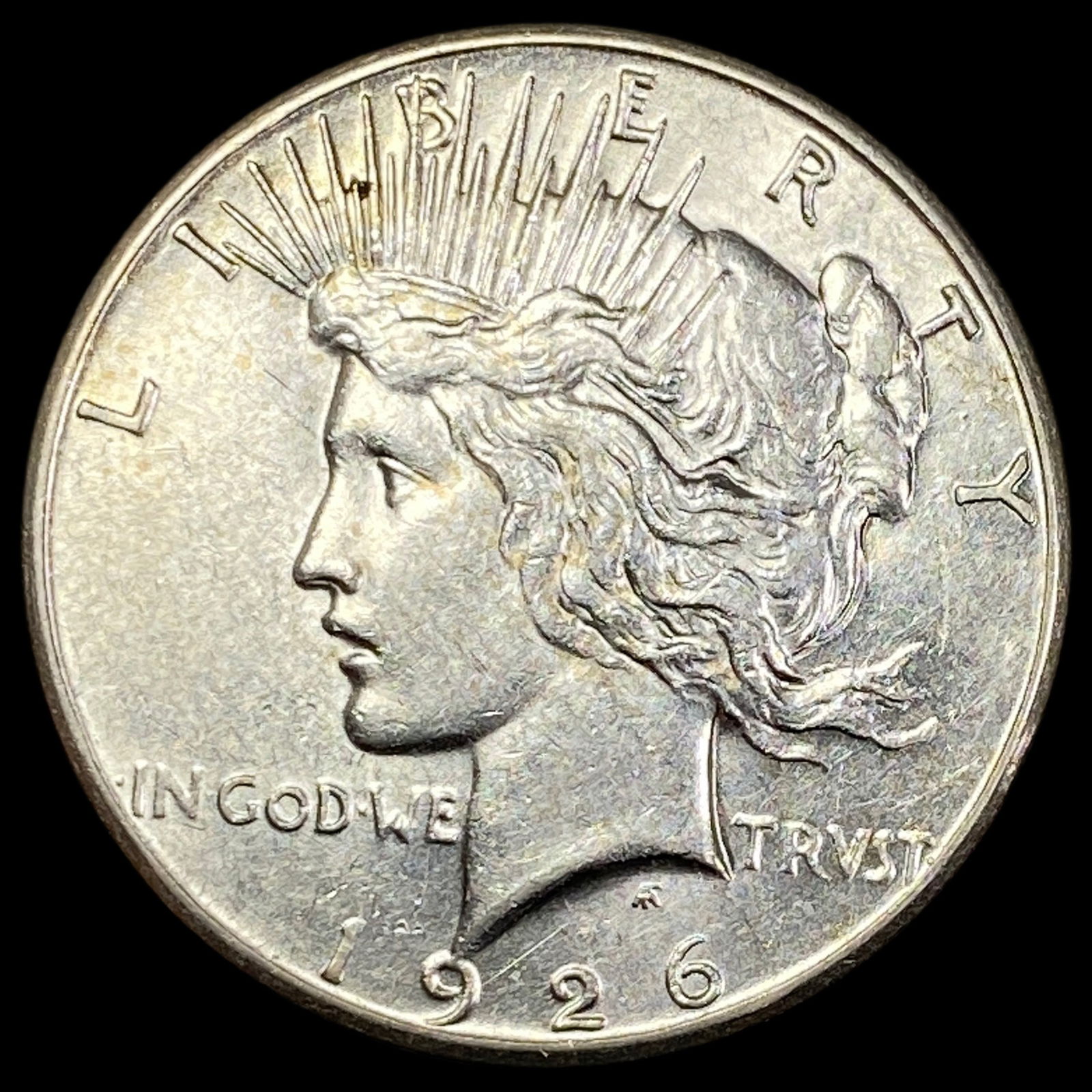 1926-S Silver Peace Dollar CLOSELY UNCIRCULATED (1 of 2)