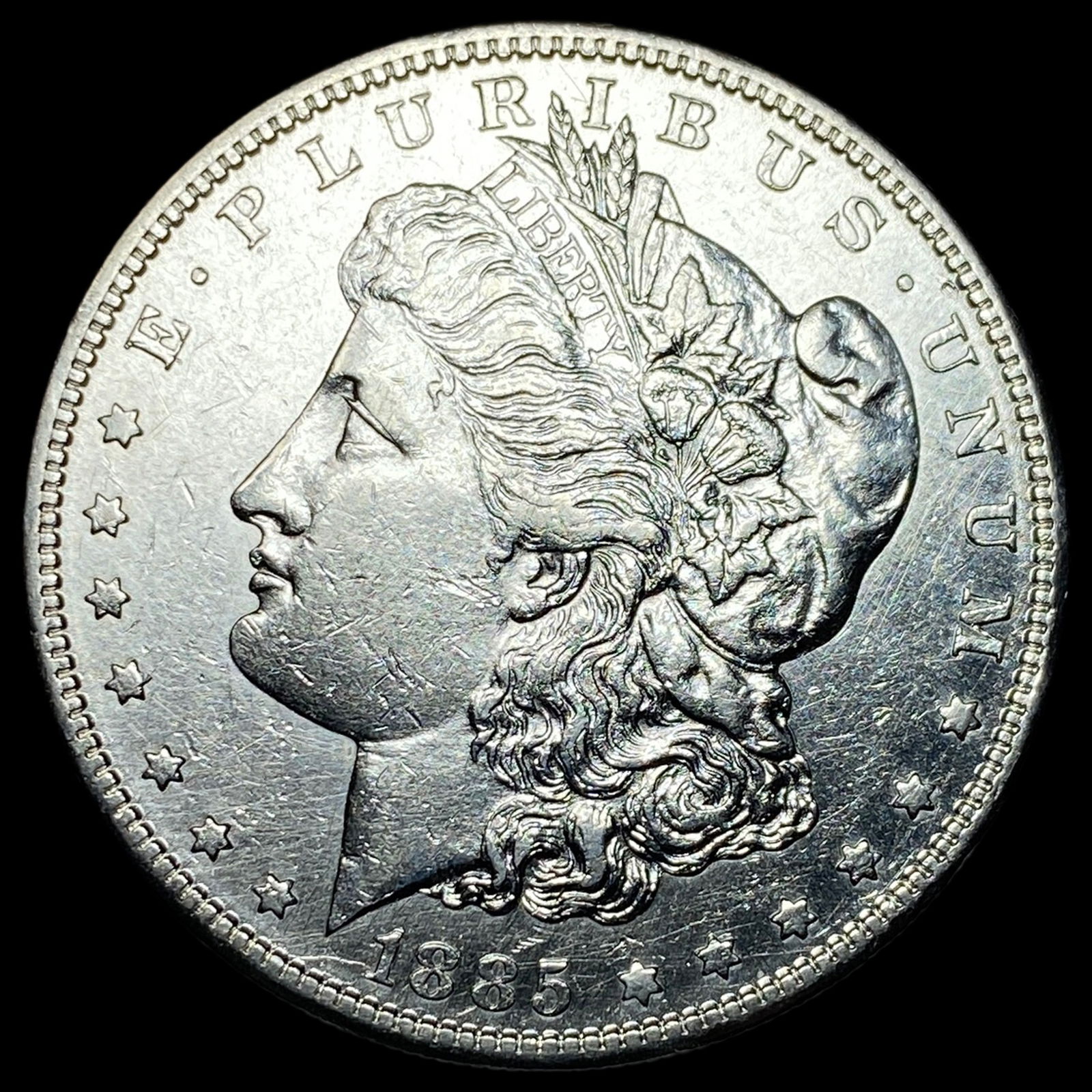 1885-S Silver Morgan Dollar UNCIRCULATED: 1885-S Silver Morgan Dollar UNCIRCULATED