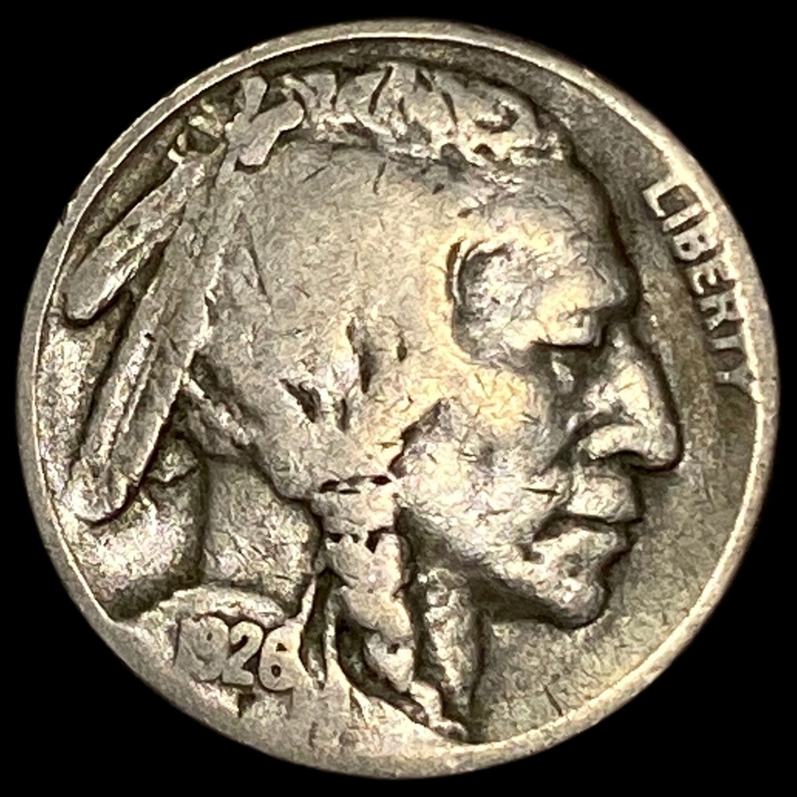 1926-S Buffalo Nickel NICELY CIRCULATED: 1926-S Buffalo Nickel NICELY CIRCULATED