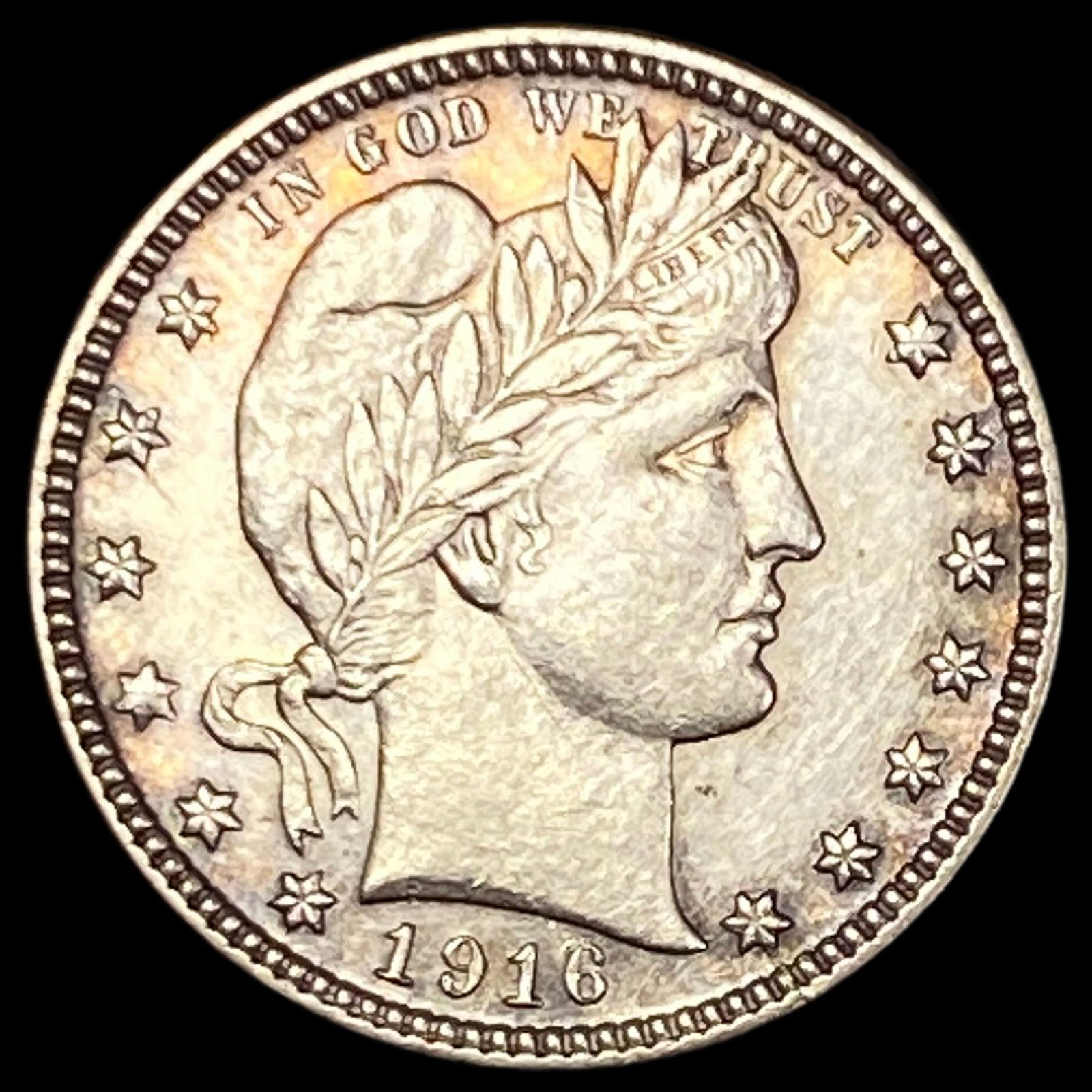 1916-D Silver Barber Quarter UNCIRCULATED (1 of 2)