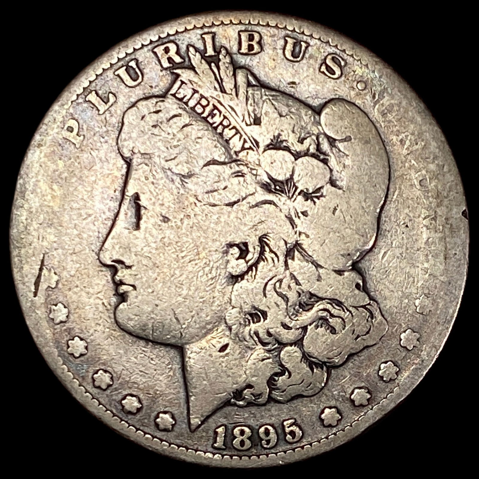 1895-S Morgan Silver Dollar NICELY CIRCULATED: 1895-S Morgan Silver Dollar NICELY CIRCULATED