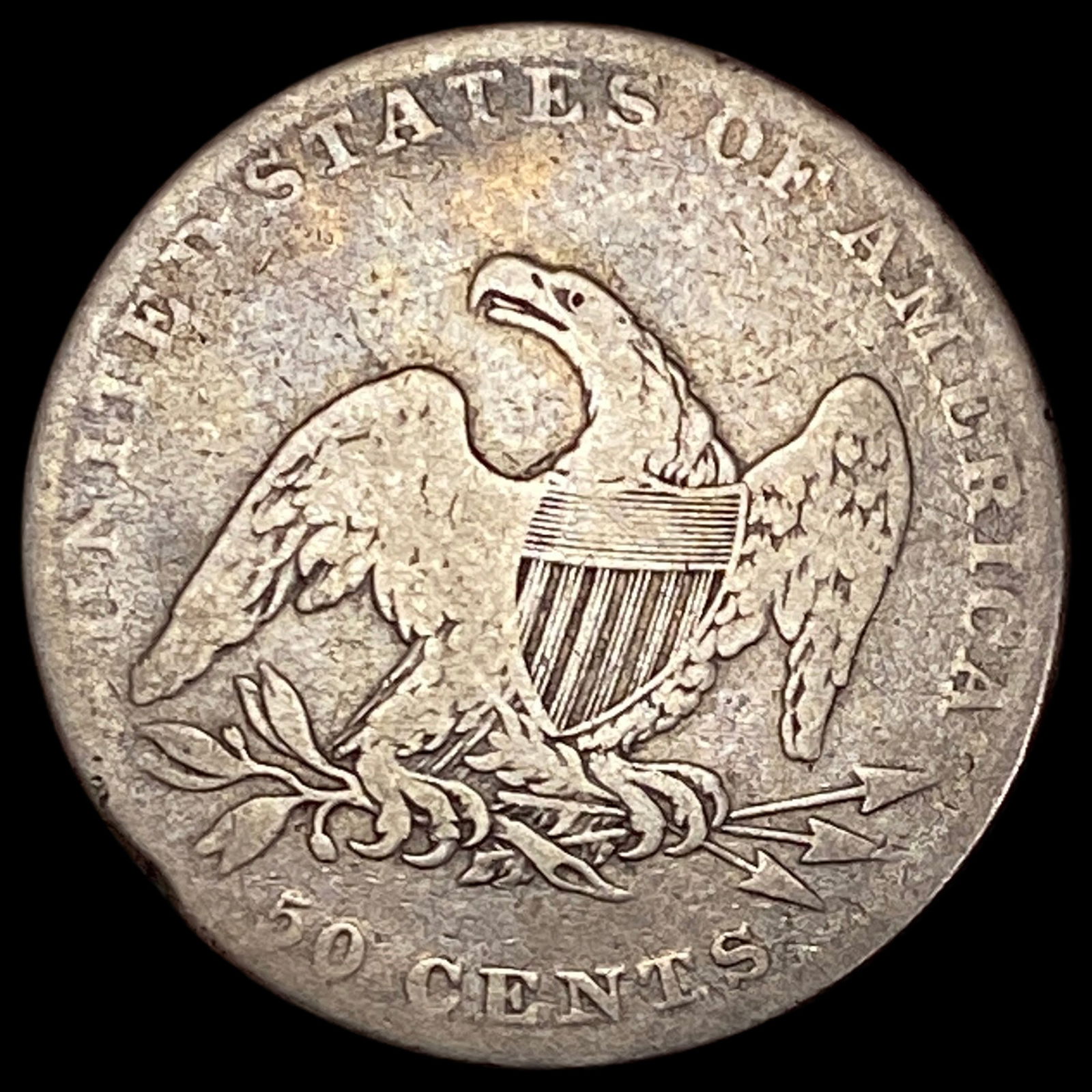 1837 Capped Bust Half Dollar HIGH GRADE - 2