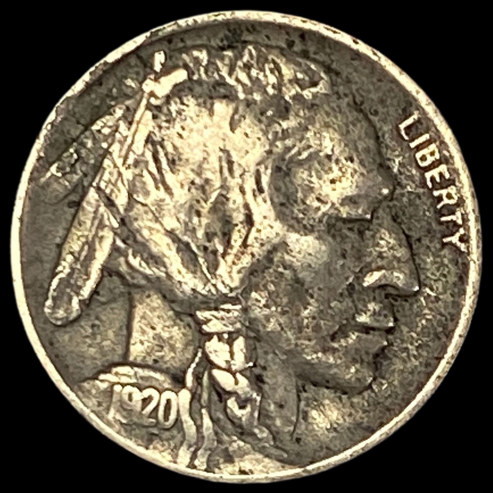 1920-D Buffalo Nickel HIGH GRADE: 1920-D Buffalo Nickel HIGH GRADE