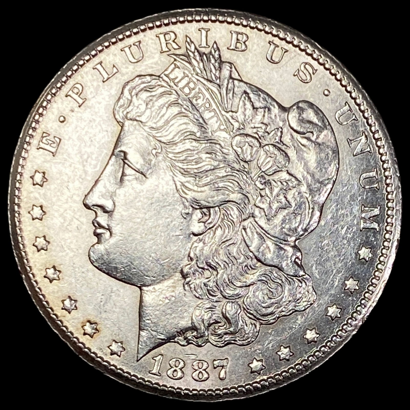 1887-S Silver Morgan Dollar UNCIRCULATED: 1887-S Silver Morgan Dollar UNCIRCULATED