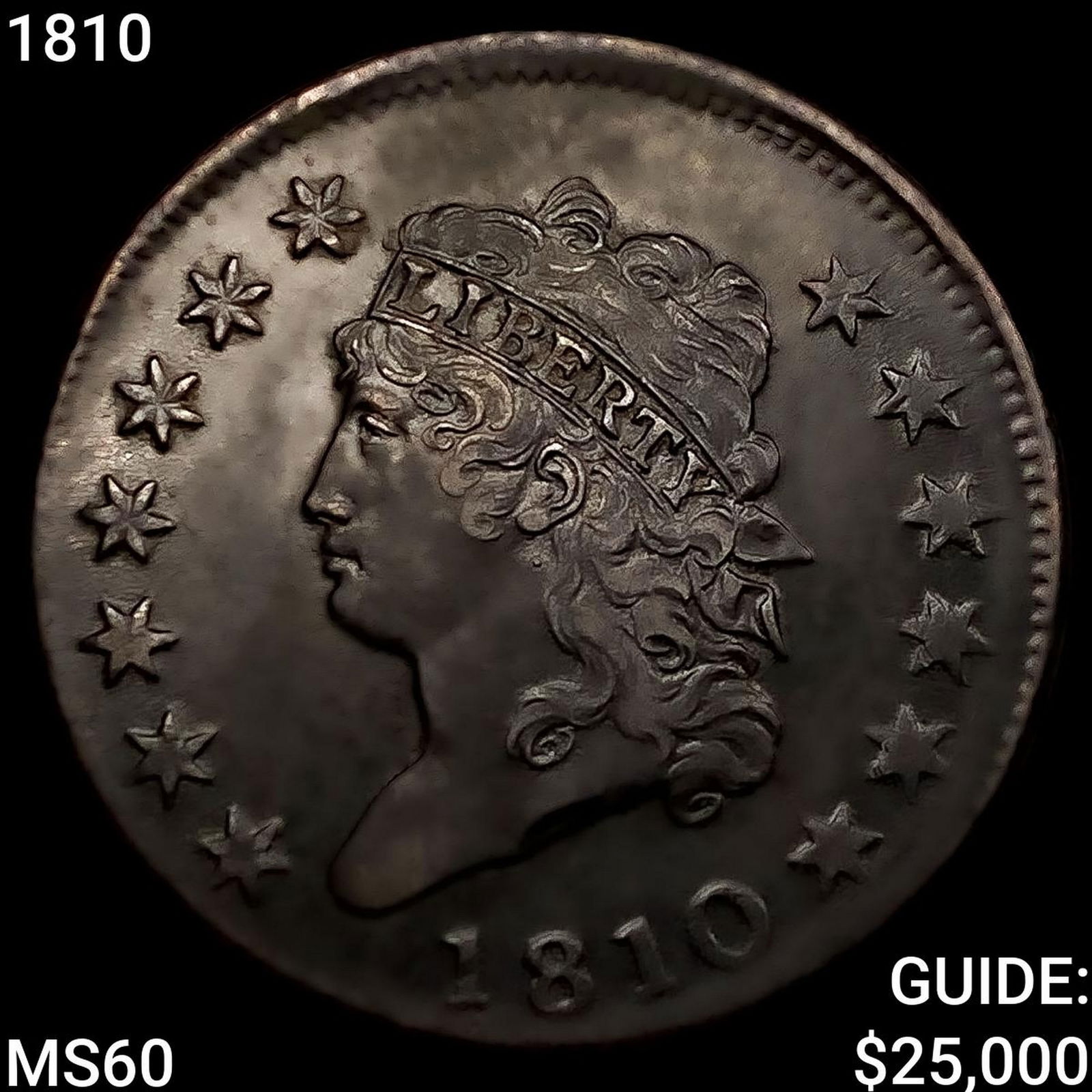 1810 Classic Head Large Cent UNCIRCULATED: 1810 Classic Head Large Cent UNCIRCULATED