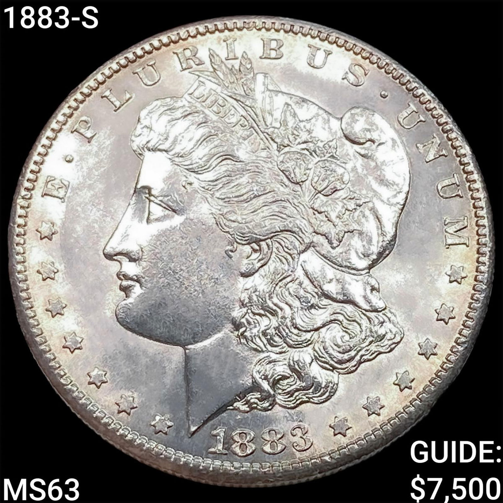 1883-S Morgan Silver Dollar CHOICE BU (1 of 2)