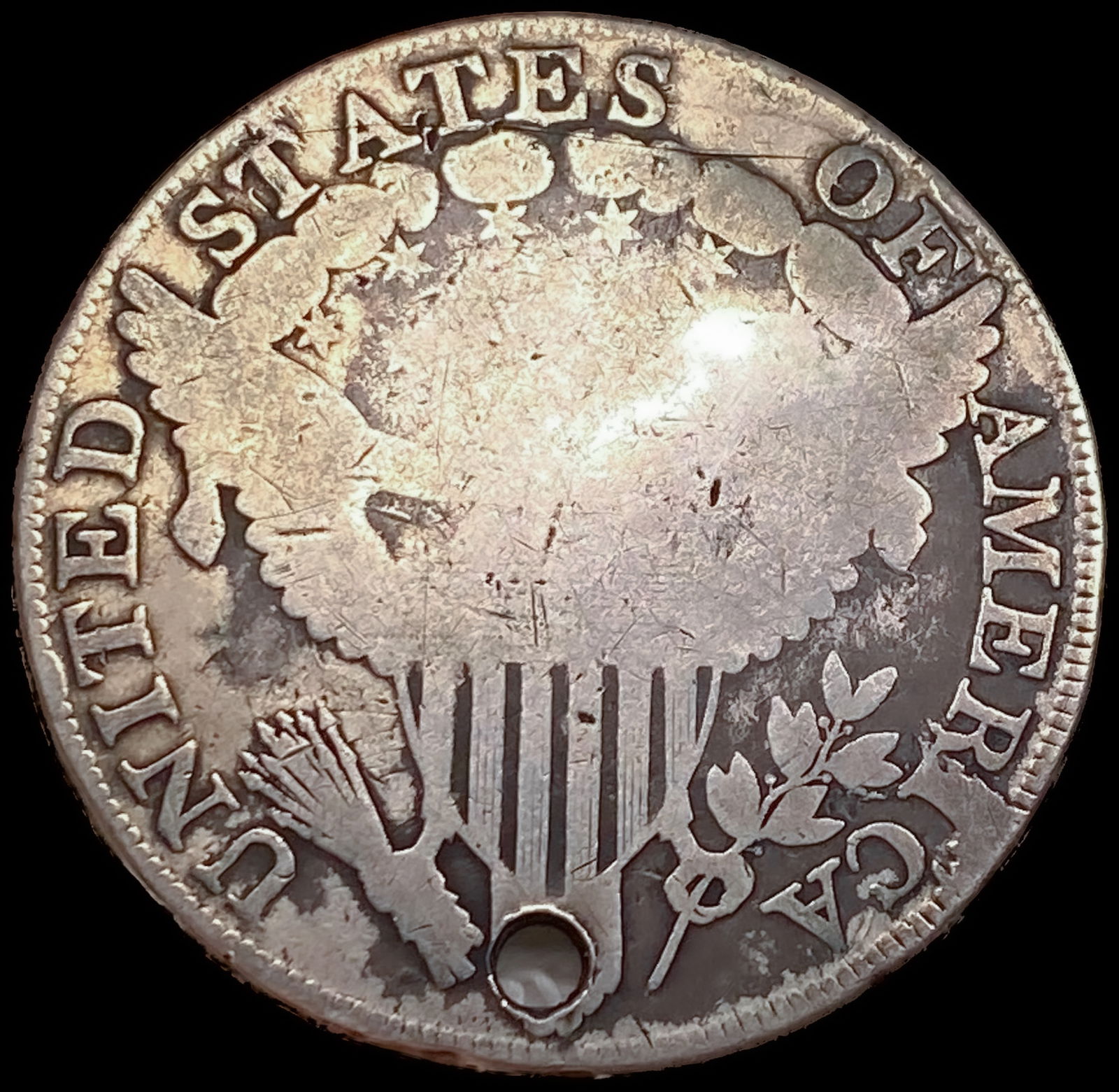 1799 Draped Bust Dollar NICELY CIRCULATED - 2