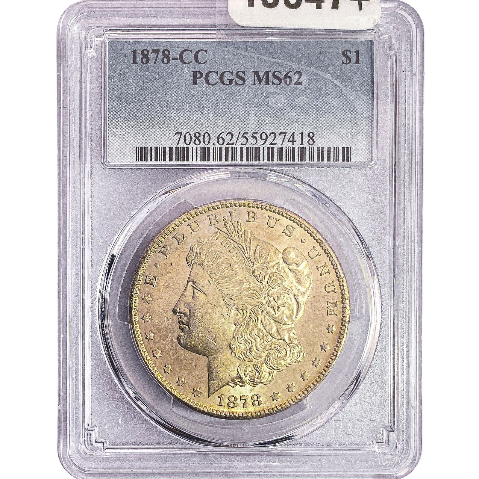 1878-CC Morgan Silver Dollar PCGS MS62 (1 of 2)