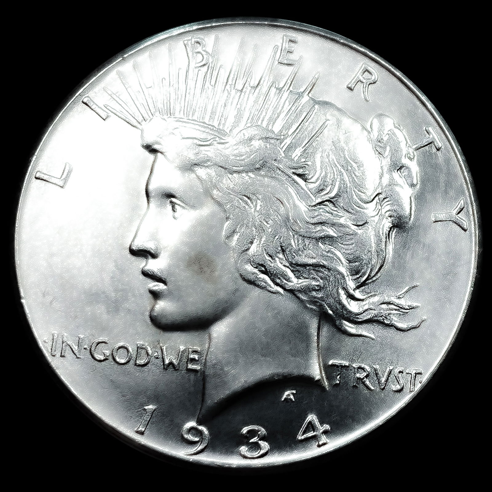 1934-S Silver Peace Dollar (1 of 2)