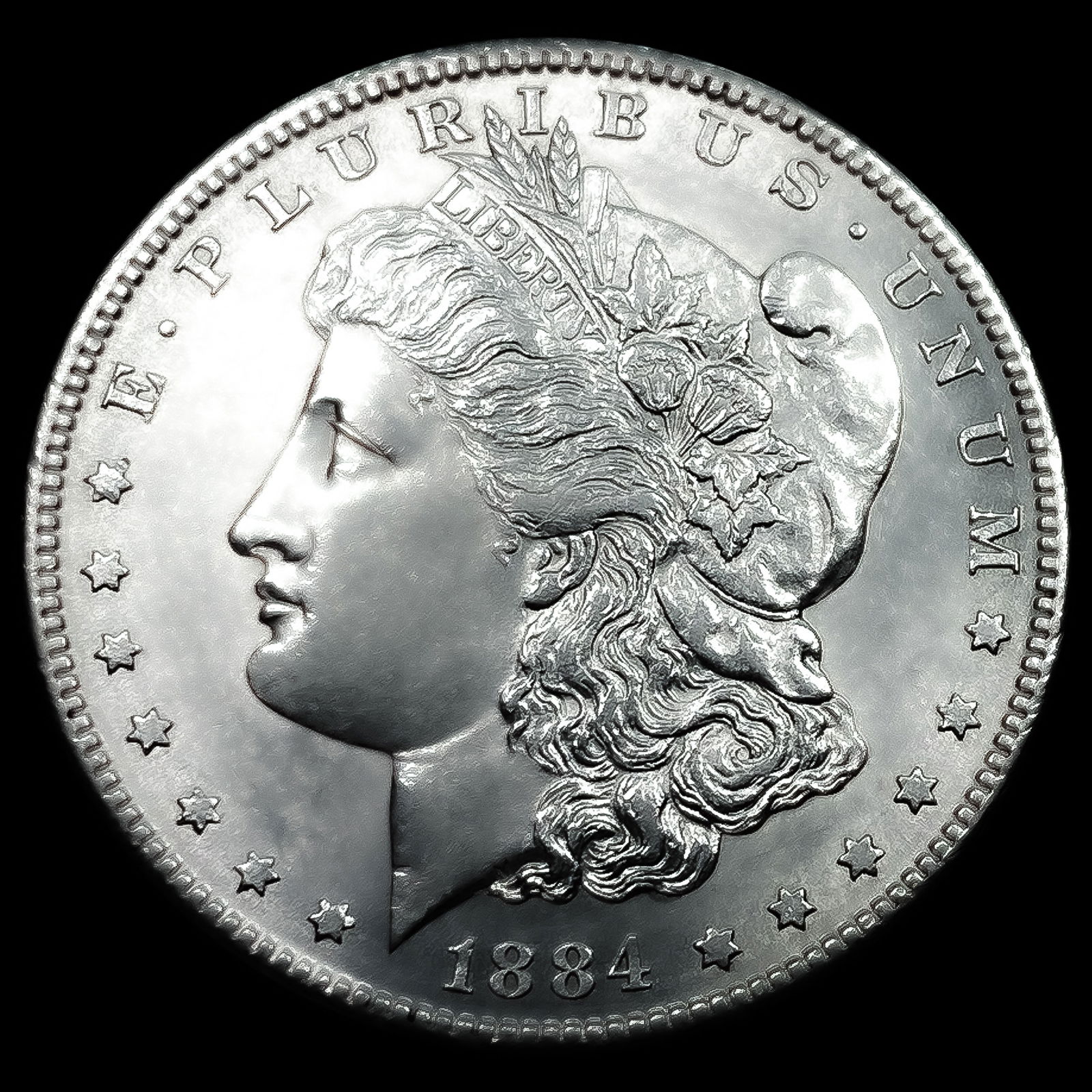 1884-S Morgan Silver Dollar (1 of 2)