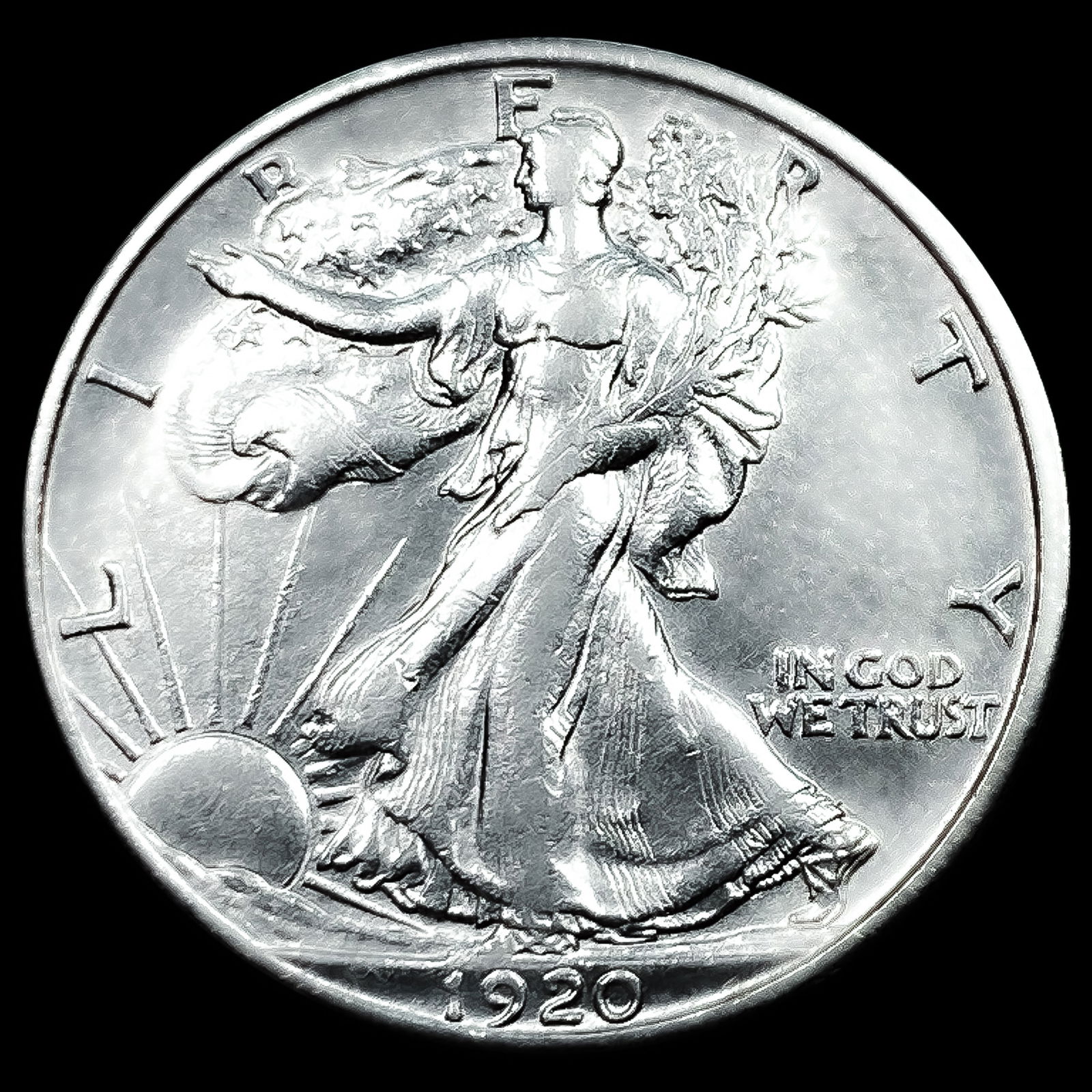 1920-S Walking Liberty Half Dollar: 1920-S Walking Liberty Half Dollar