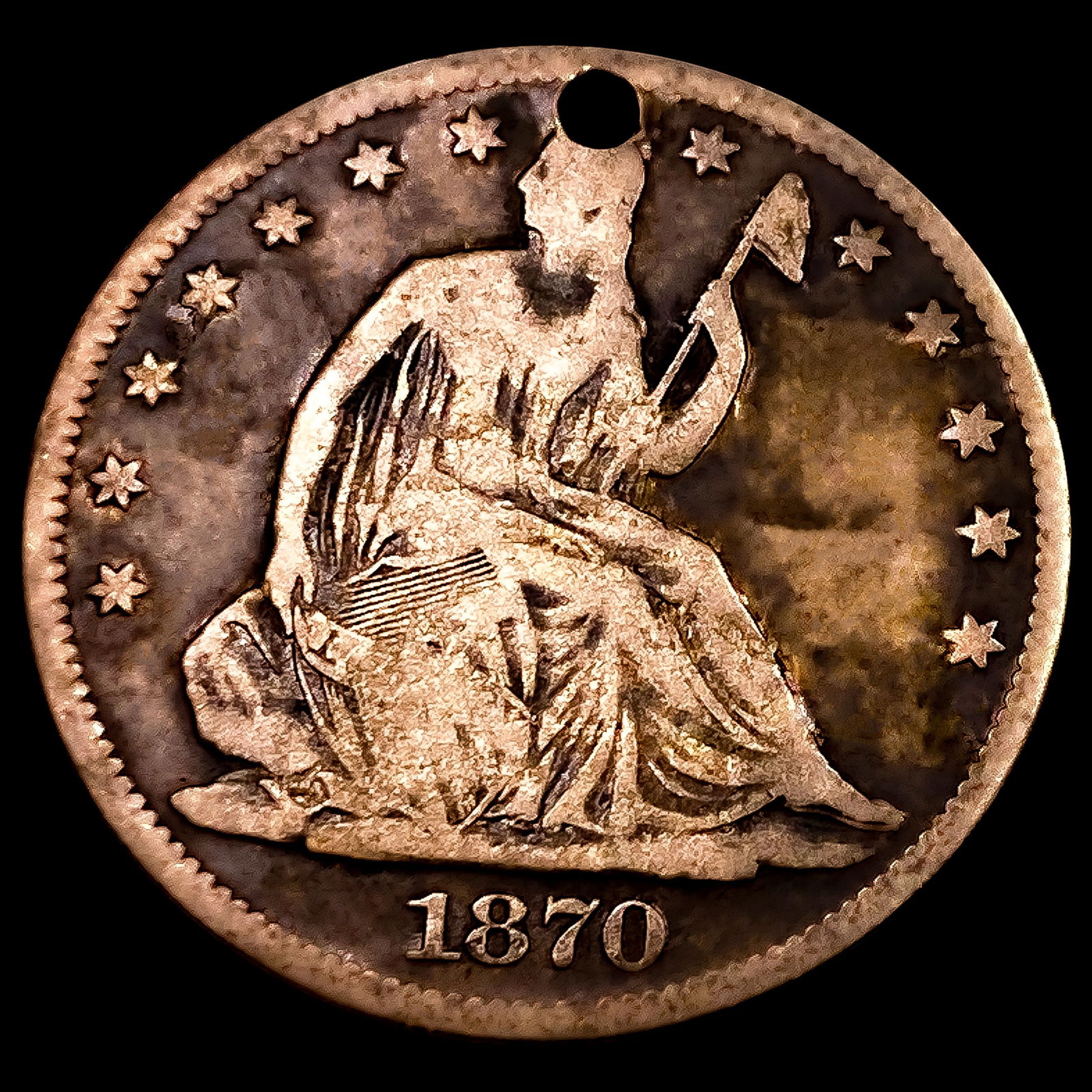 1870-CC Seated Liberty Half Dollar: 1870-CC Seated Liberty Half Dollar