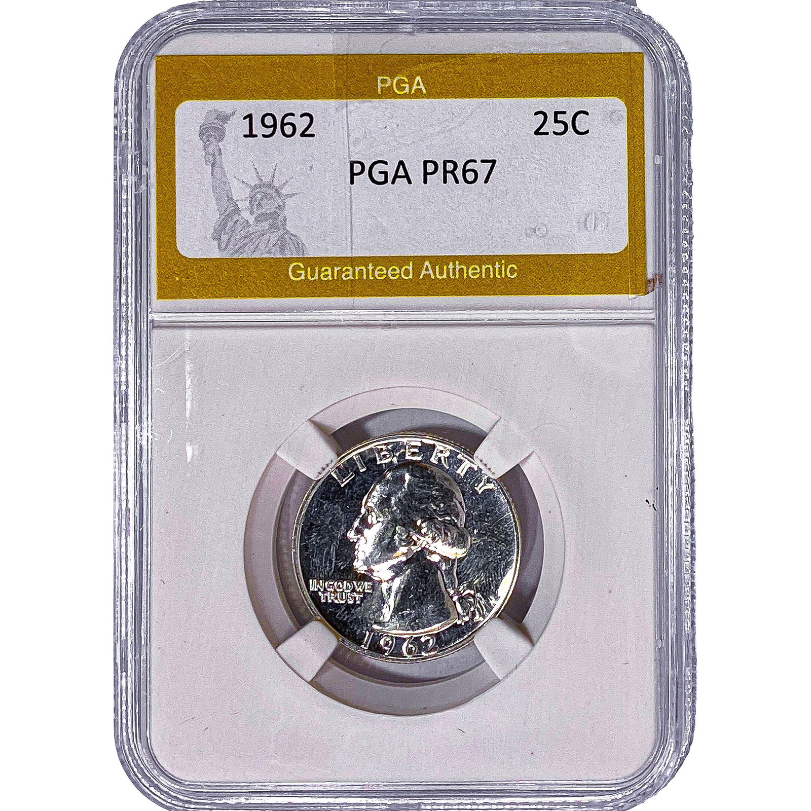 1962 Washington Silver Quarter PGA PR67 (1 of 2)