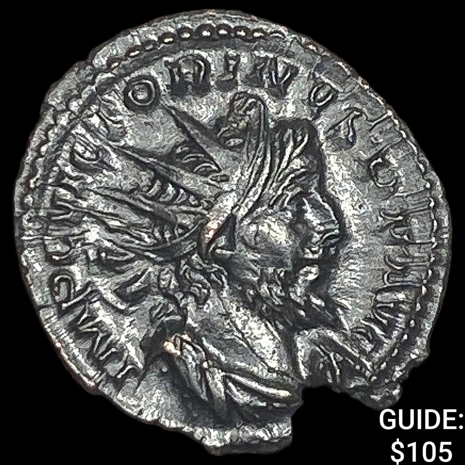 Romano-Gallic Victorinus 2769-271 BI Dbl Denarius CHOICE AU: Romano-Gallic Victorinus 2769-271 BI Dbl Denarius CHOICE AU