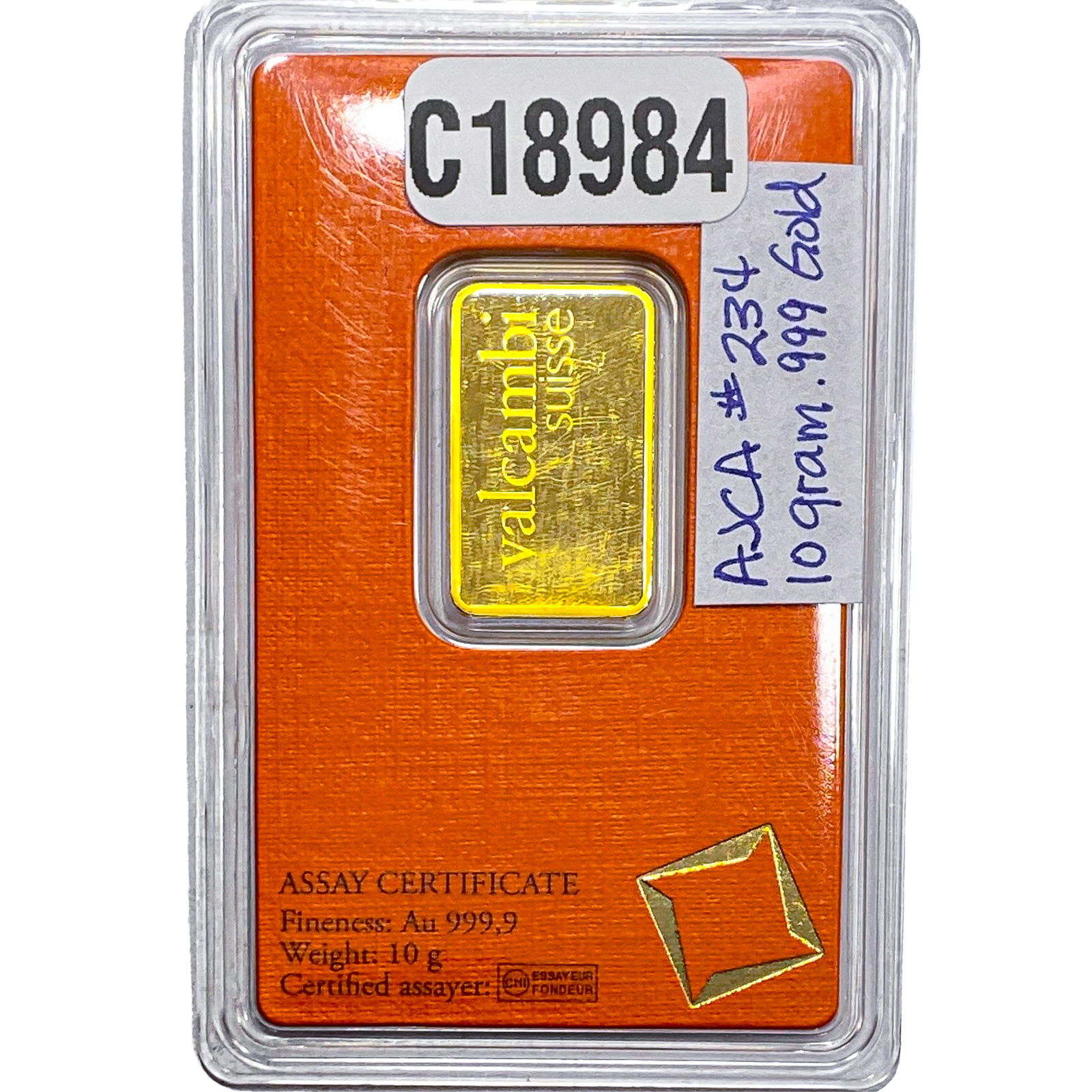 10 gram Gold Bar (1 of 2)