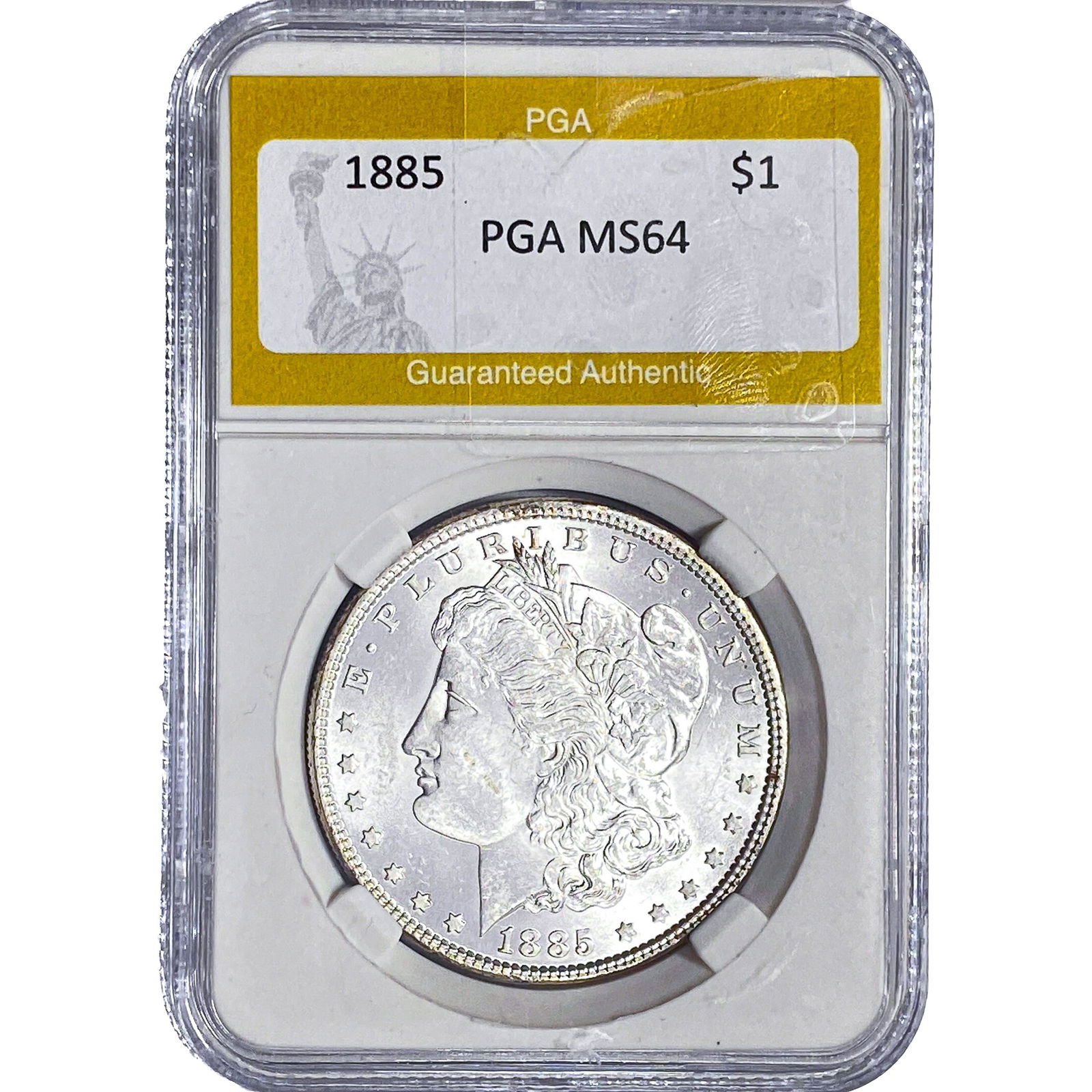 1885 Morgan Silver Dollar PGA MS64 (1 of 2)
