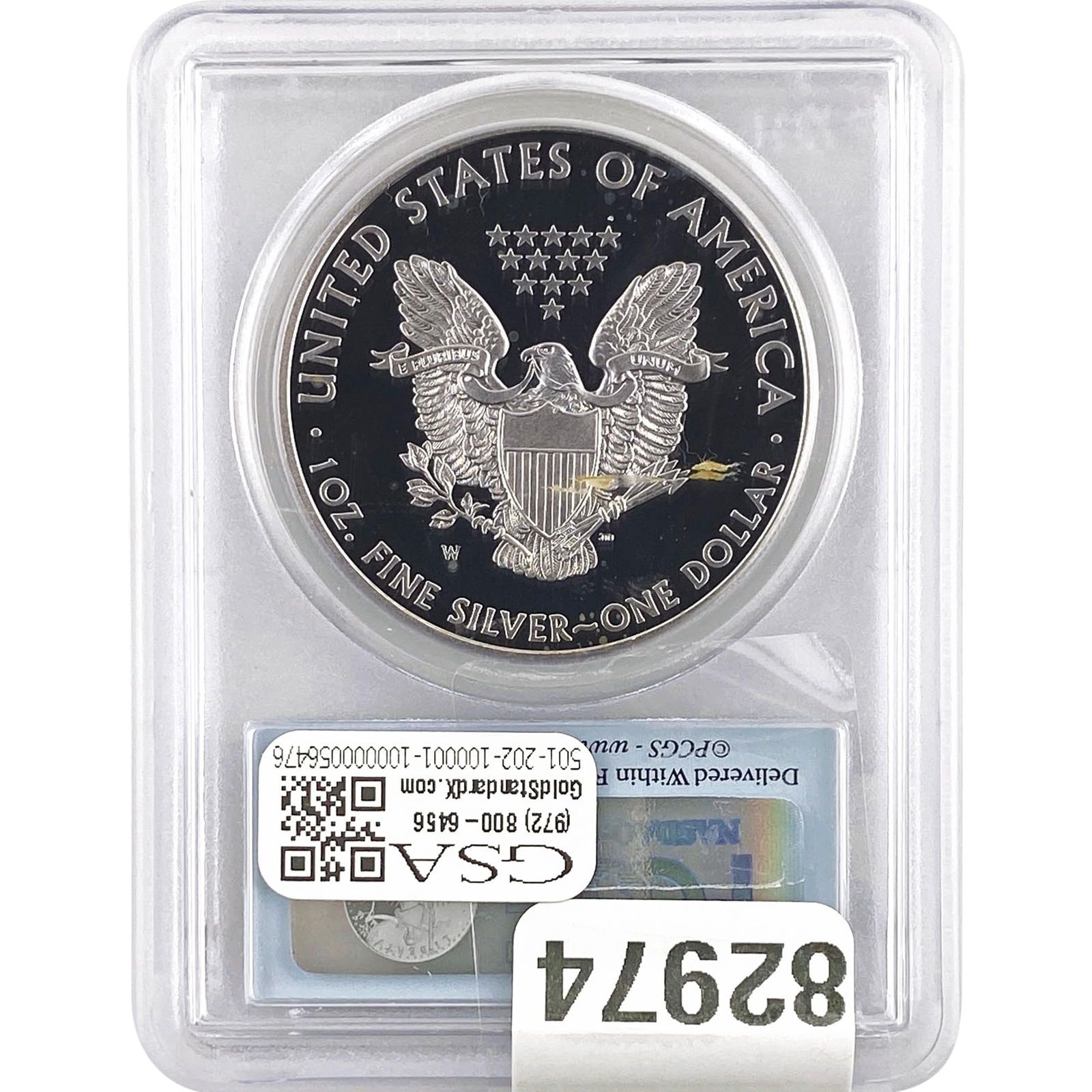 2011-W Silver Eagle PCGS MPR70 DCAM - 2