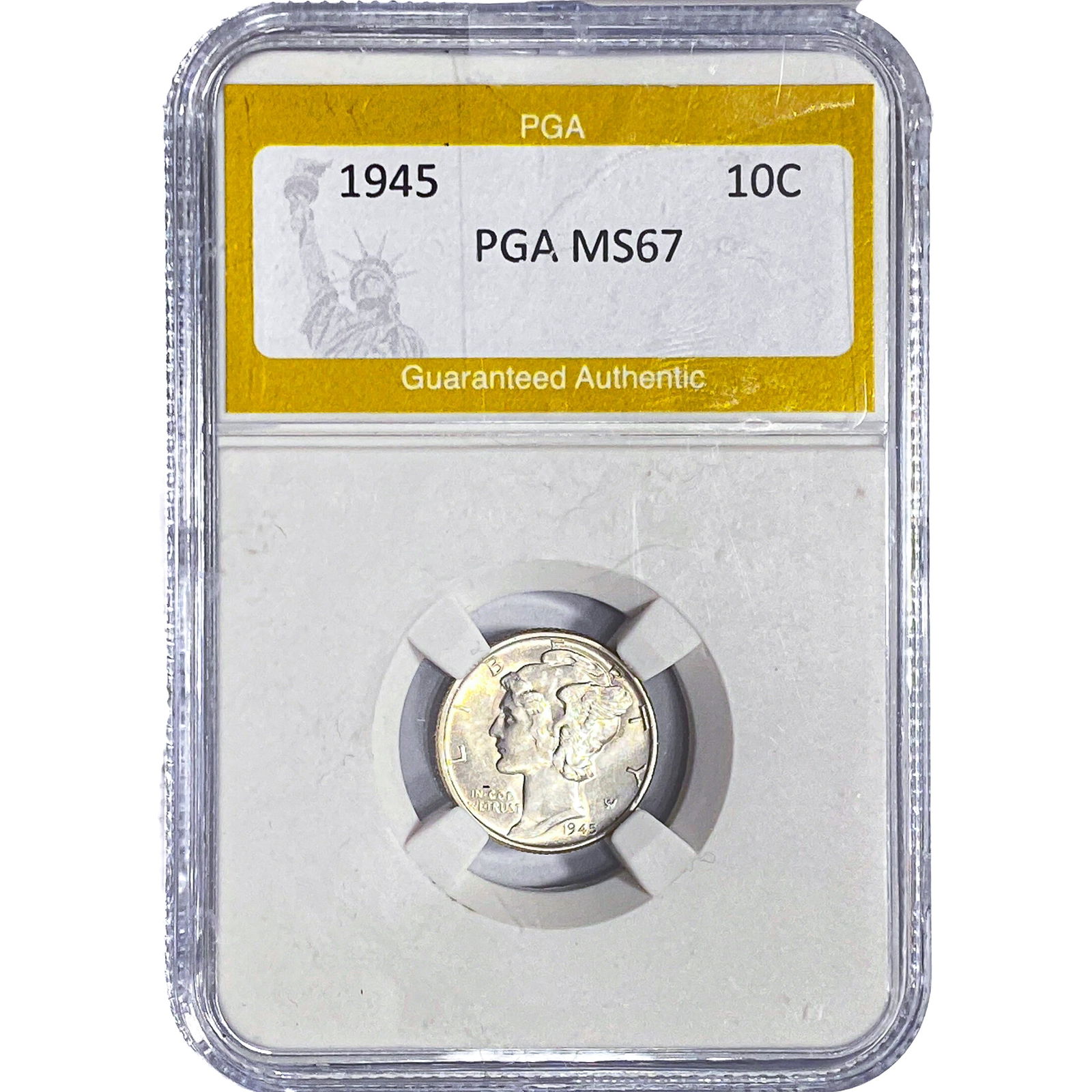 1945 Mercury Silver Dime PGA MS67 (1 of 2)